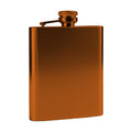 Antique Orange Angle45 View HipFlask Mockup | Print on Demand Mockup | High-Res JPG Download | Commercial Use Included | MockupBulk