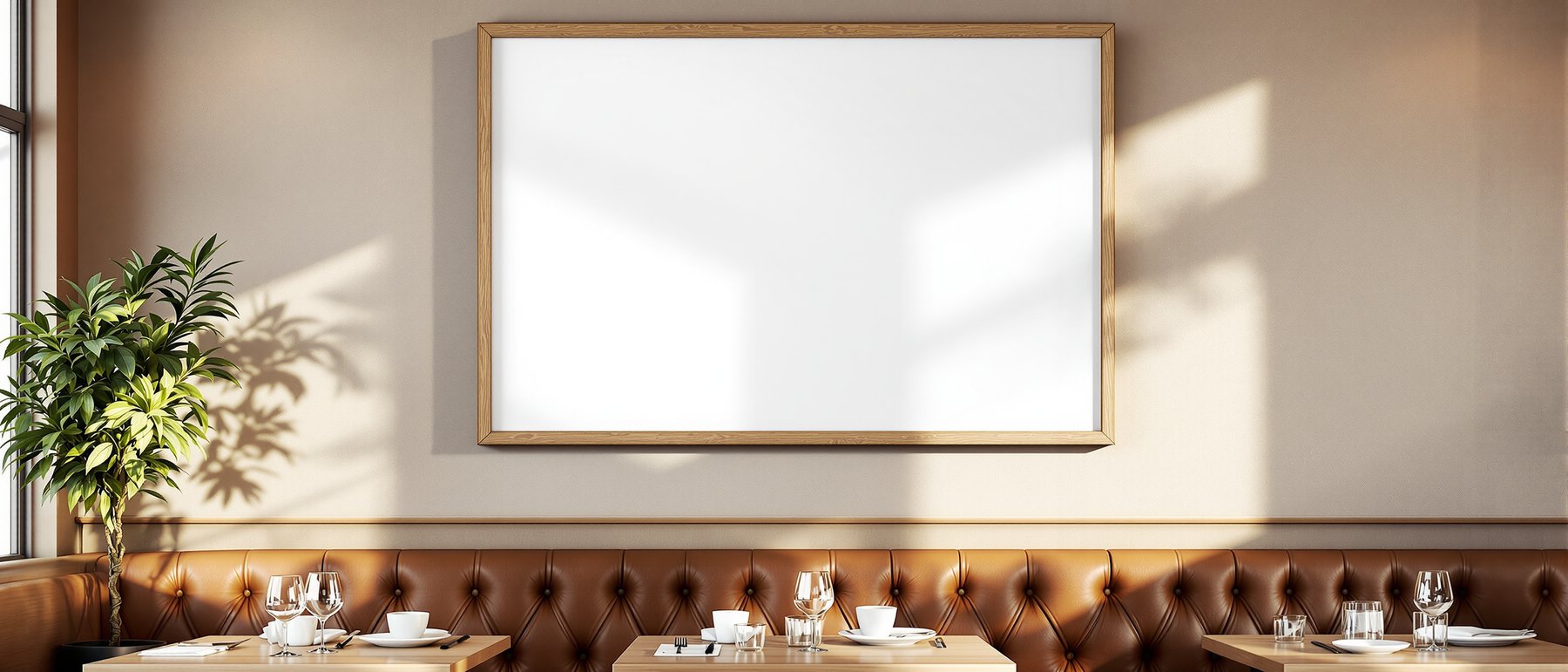 Commercial Frame Mockup, Blank Template #028 | bulkmockup Frame Template | Instant Download JPG | Commercial Use | MockupBulk