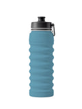 0578 Product Bottle Collapsible Silicone White Angle45 arctic blue