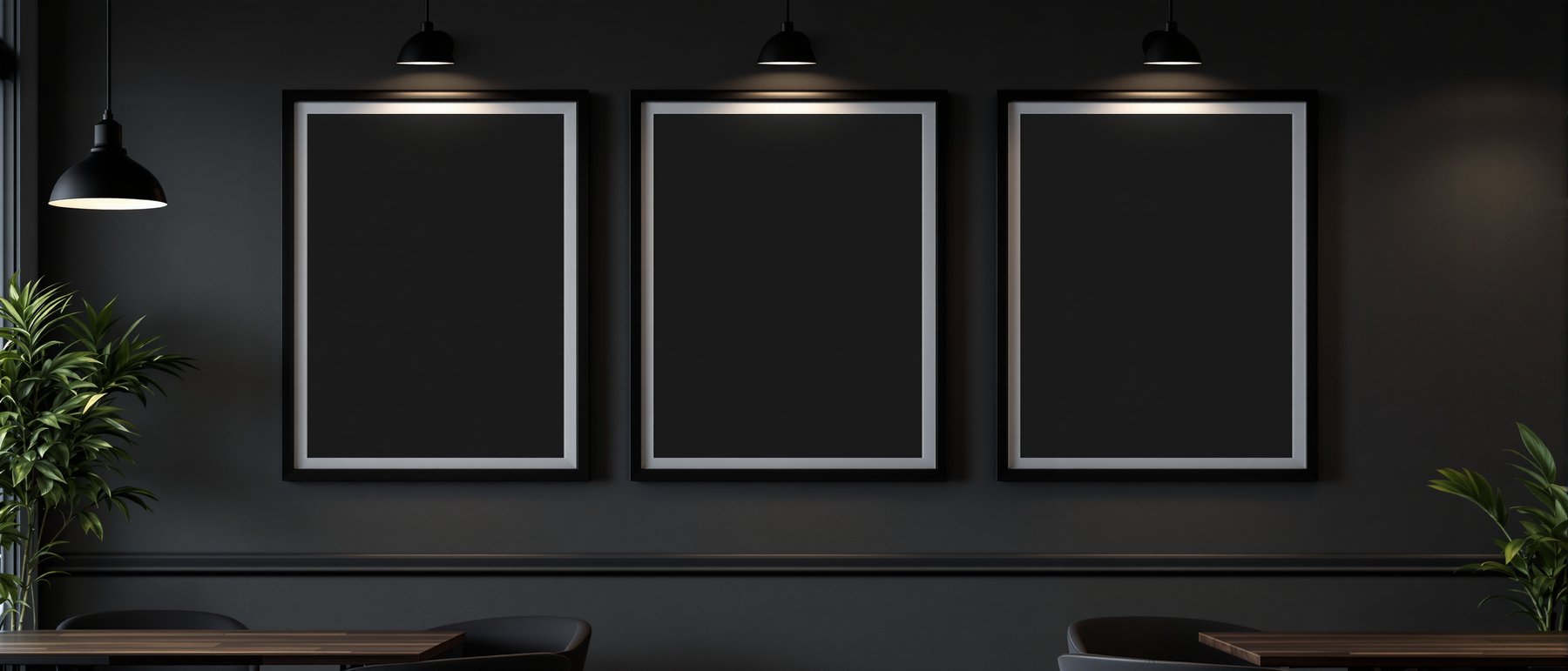 Commercial Frame Mockup, Blank Template #036 | Digital Frame Mockup | bulkmockup JPG Download | For POD Etsy Shopify | MockupBulk