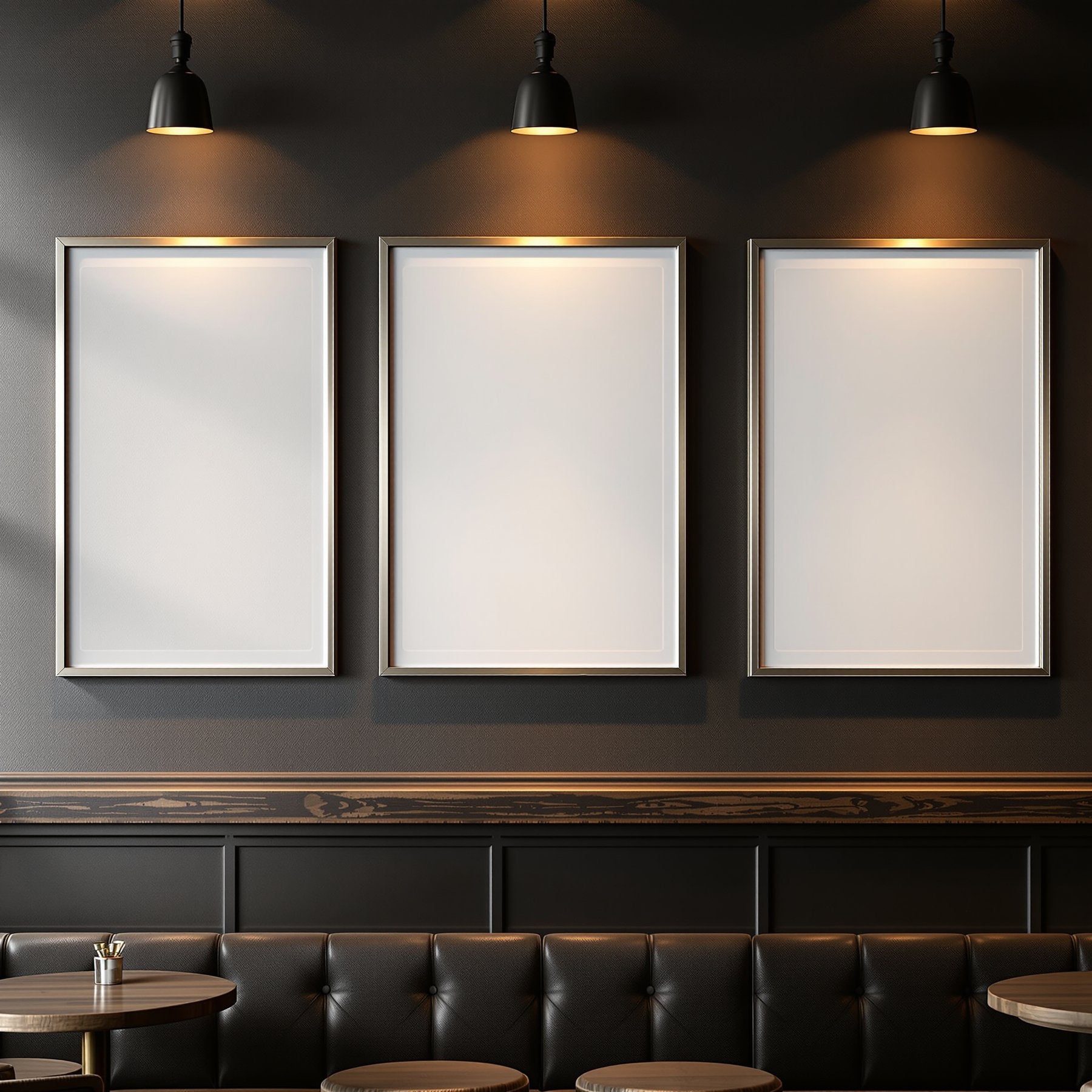 Commercial Frame Mockup, Blank Template #041 | bulkmockup Frame Template | Instant Download JPG | Commercial Use | MockupBulk