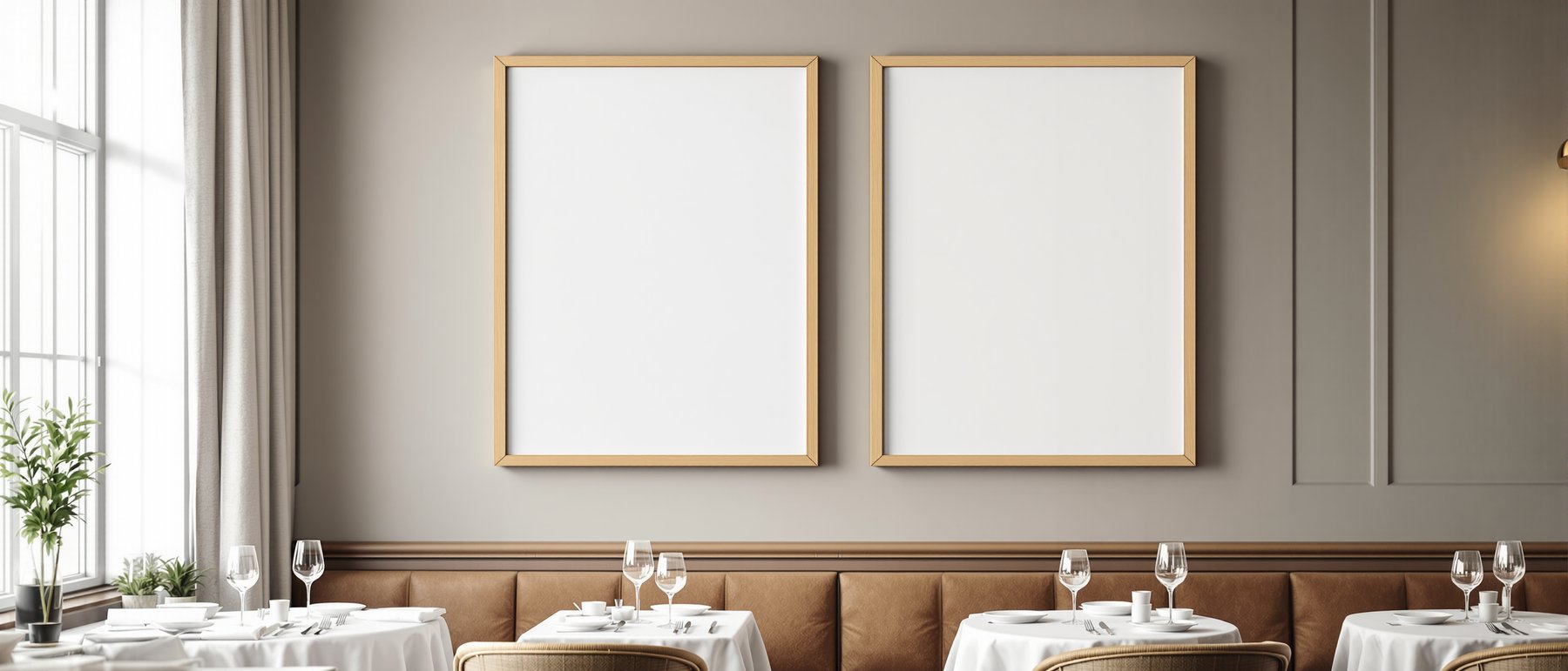 Commercial Frame Mockup | Blank Template #048 — High-Resolution JPG | bulkmockup Template | For Etsy POD Print Sellers | MockupBulk