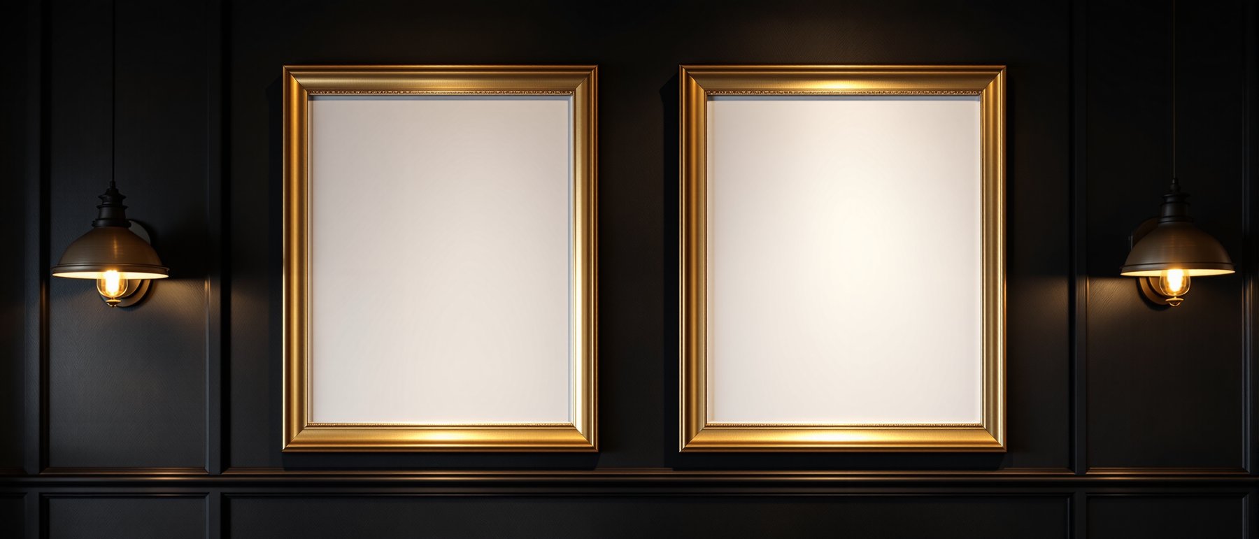 Commercial Frame Mockup | Blank Template #061 | Print-on-Demand Frame Mockup | bulkmockup JPG | Commercial Licence | MockupBulk