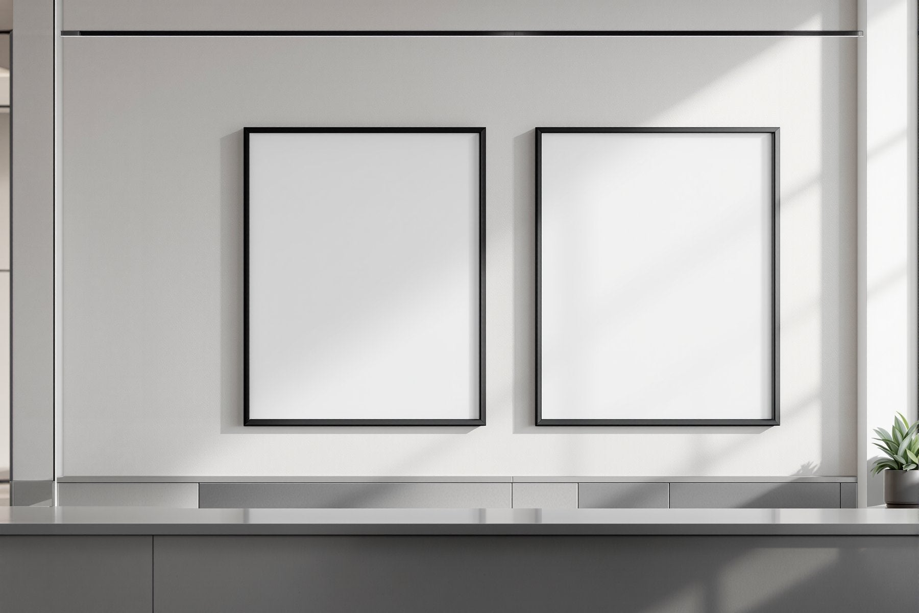 Commercial Frame Mockup, Blank Template #065 | Blank Frame Template for Etsy | bulkmockup JPG Download | Commercial Use | MockupBulk