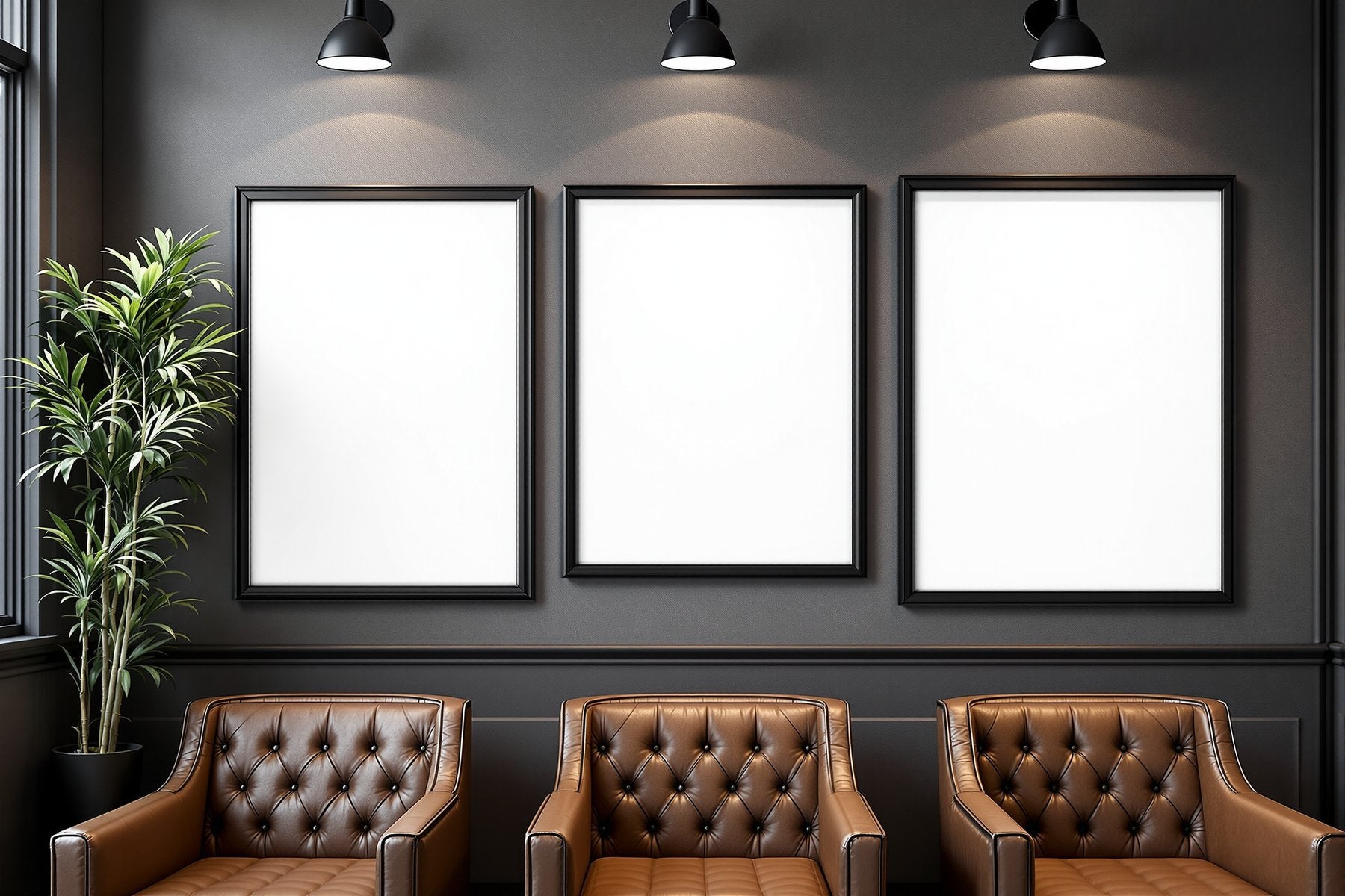Commercial Frame Mockup, Blank Template #067 | High-Res Frame Template JPG | bulkmockup Mockup Store | Commercial Use | MockupBulk