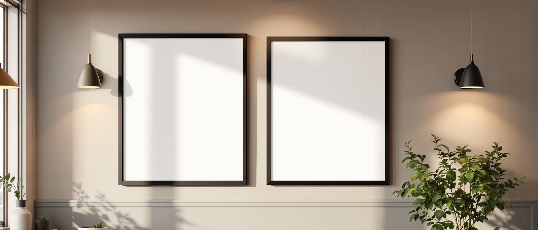 Commercial Frame Mockup | Blank Template #069 — Instant bulkmockup Download | Blank Frame JPG Template | Commercial Use | MockupBulk