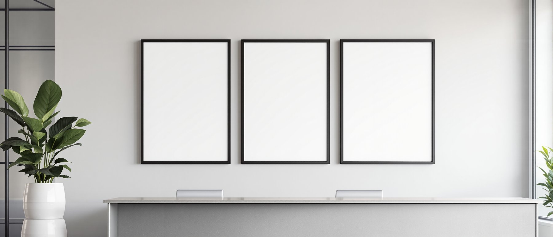 Commercial Frame Mockup, Blank Template #071 | High-Res Frame Template JPG | bulkmockup Mockup Store | Commercial Use | MockupBulk