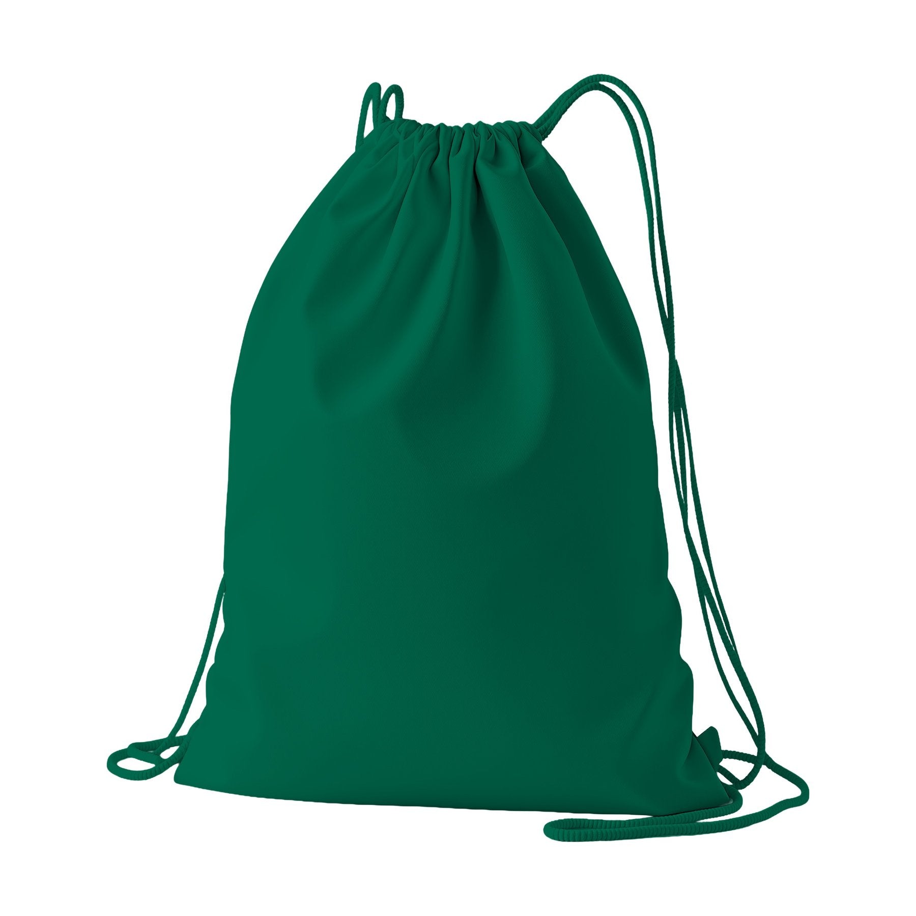 Drawstring Mockup, Bottle Green Side View | High-Res JPG Instant Download | Commercial Use | Etsy POD Shopify Template | MockupBulk