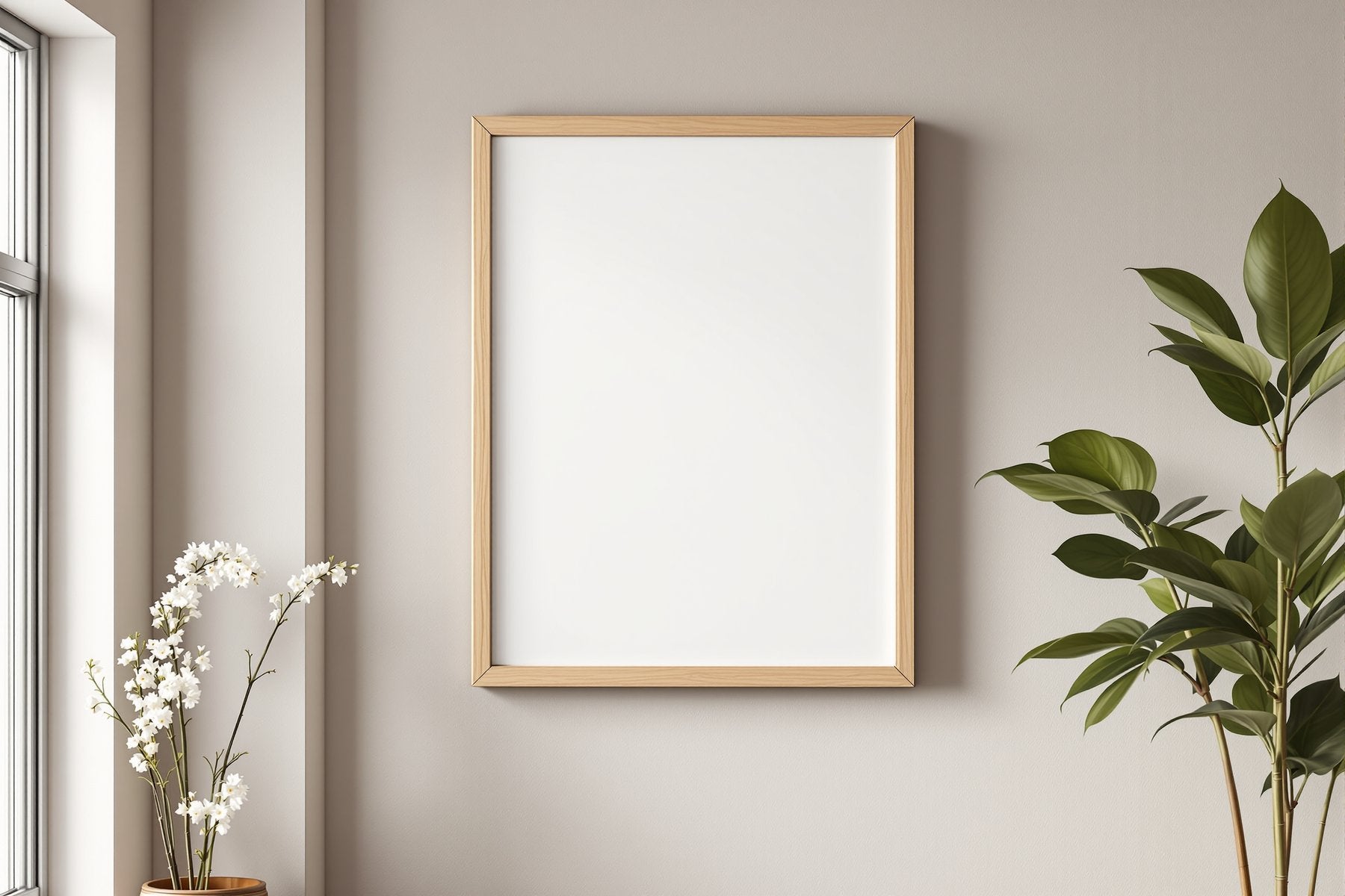 Blank Template #075 Commercial Frame Mockup | Print-on-Demand Frame Mockup | bulkmockup JPG | Commercial Licence | MockupBulk
