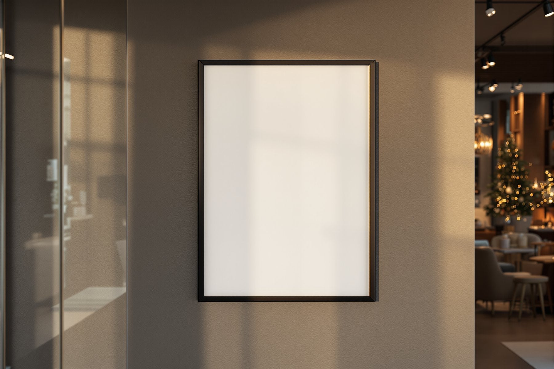Commercial Frame Mockup — Blank Template #078 — Empty Frame Mockup Template | JPG Digital Download | Commercial Licence | bulkmockup Shop