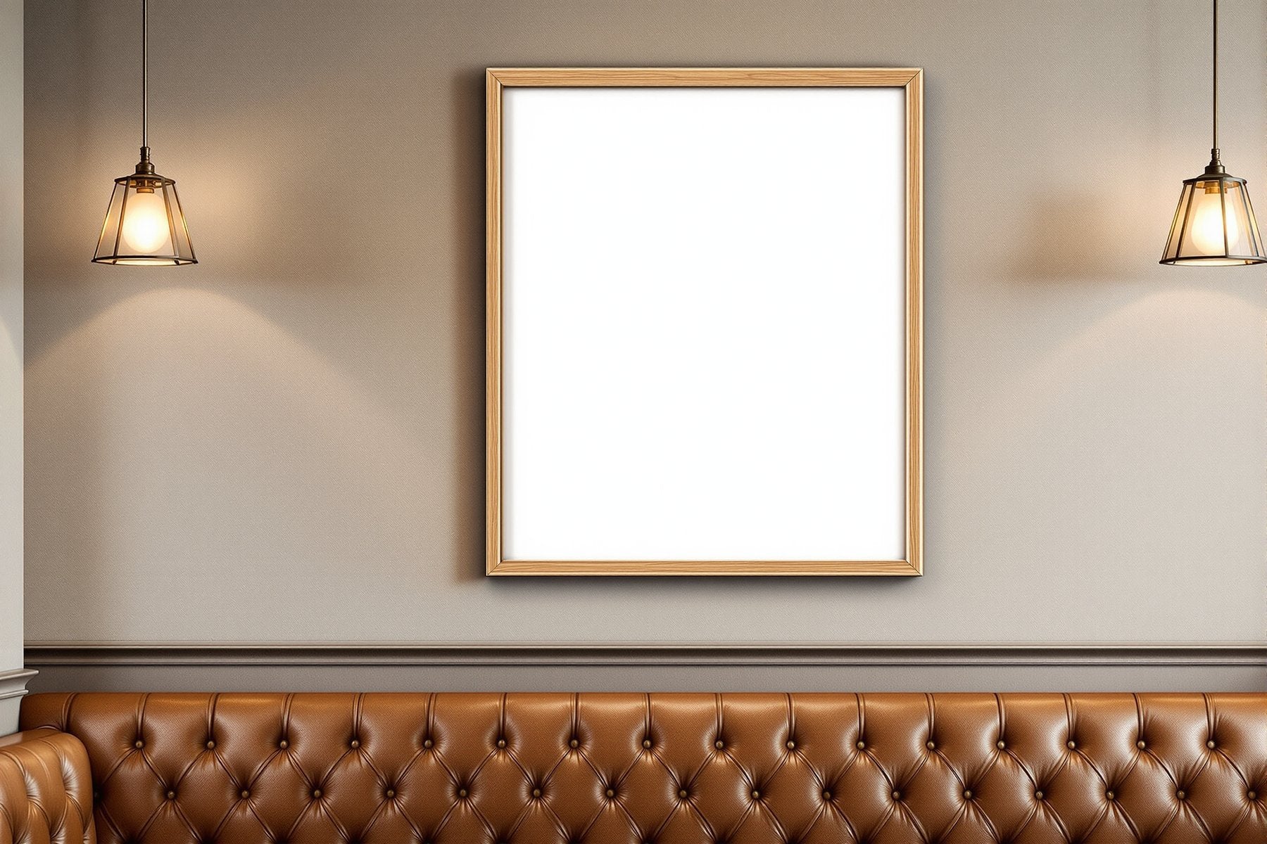 Commercial Frame Mockup | Blank Template #081 | bulkmockup Digital Download | Blank Frame JPG | Commercial Licence Included | MockupBulk