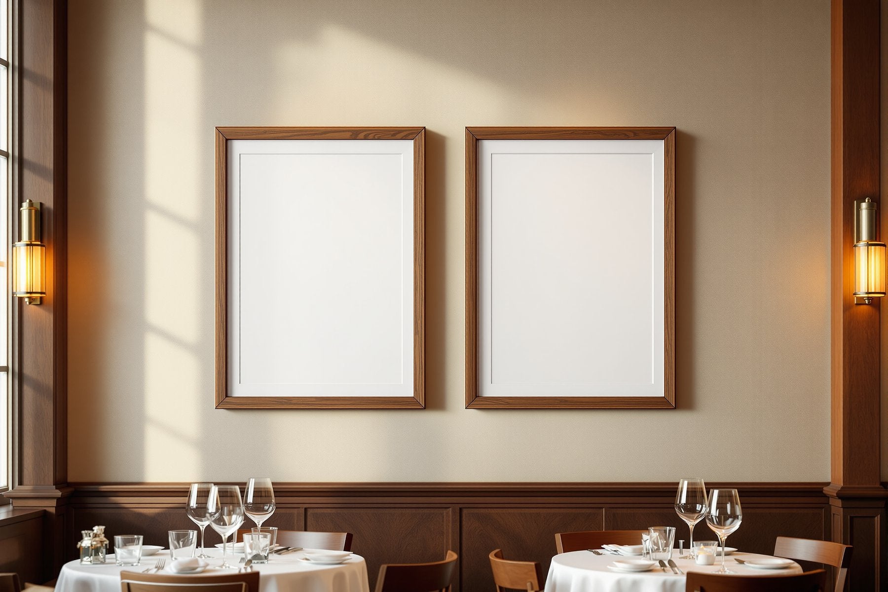 Commercial Frame Mockup | Blank Template #084 | High-Resolution JPG | bulkmockup Template | For Etsy POD Print Sellers | MockupBulk