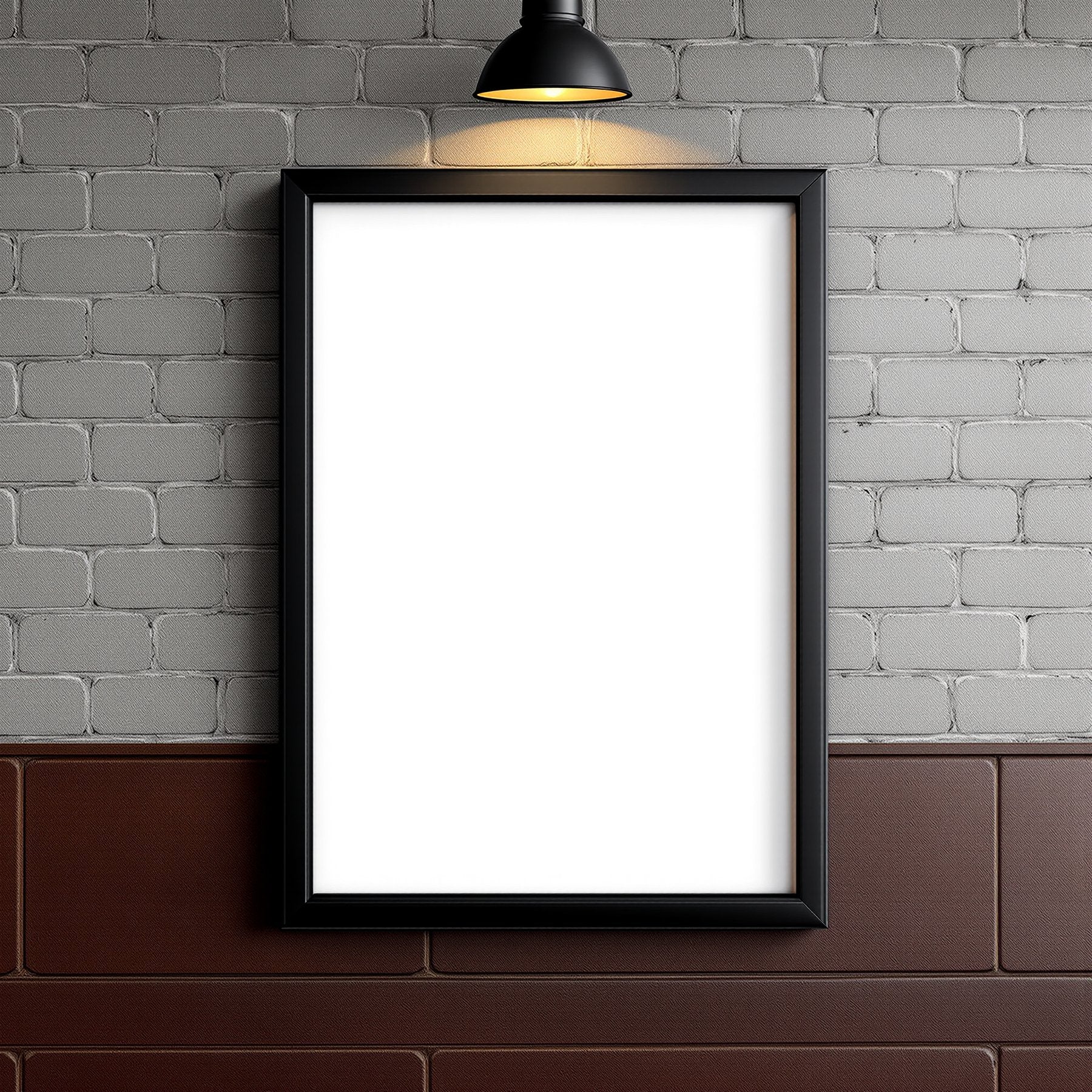 Commercial Frame Mockup, Blank Template #086 | Empty Frame Template | bulkmockup High-Res JPG | Commercial Use Included | MockupBulk