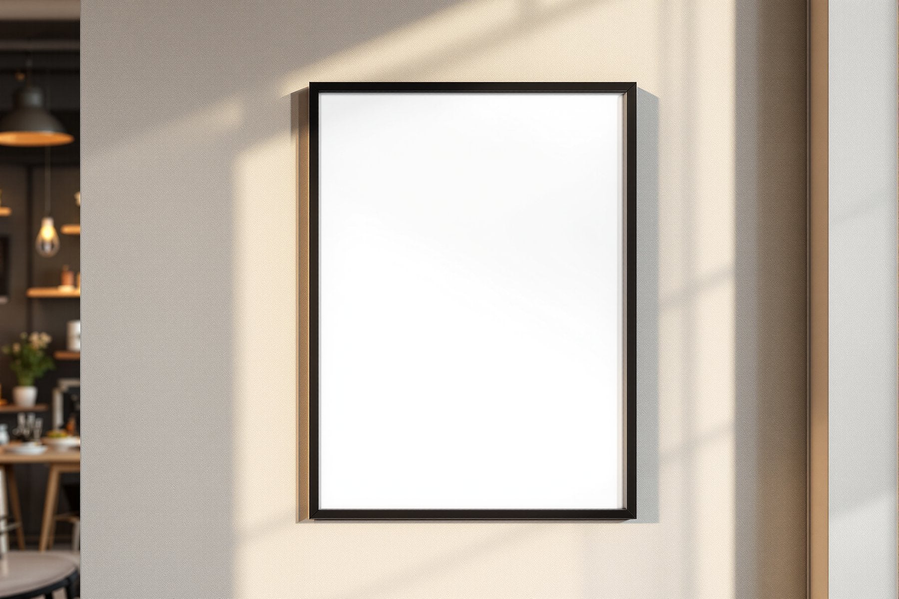Blank Template #089 Commercial Frame Mockup | bulkmockup Blank Frame Template | High-Res JPG | Commercial Licence | MockupBulk