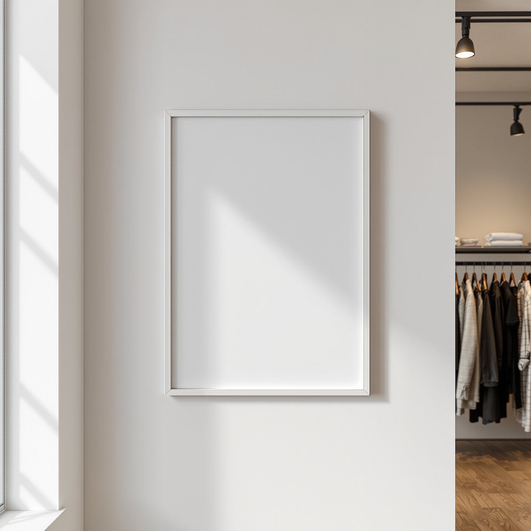 Commercial Frame Mockup | Blank Template #101 — Frame Template JPG | Instant bulkmockup Download | Commercial Use | MockupBulk