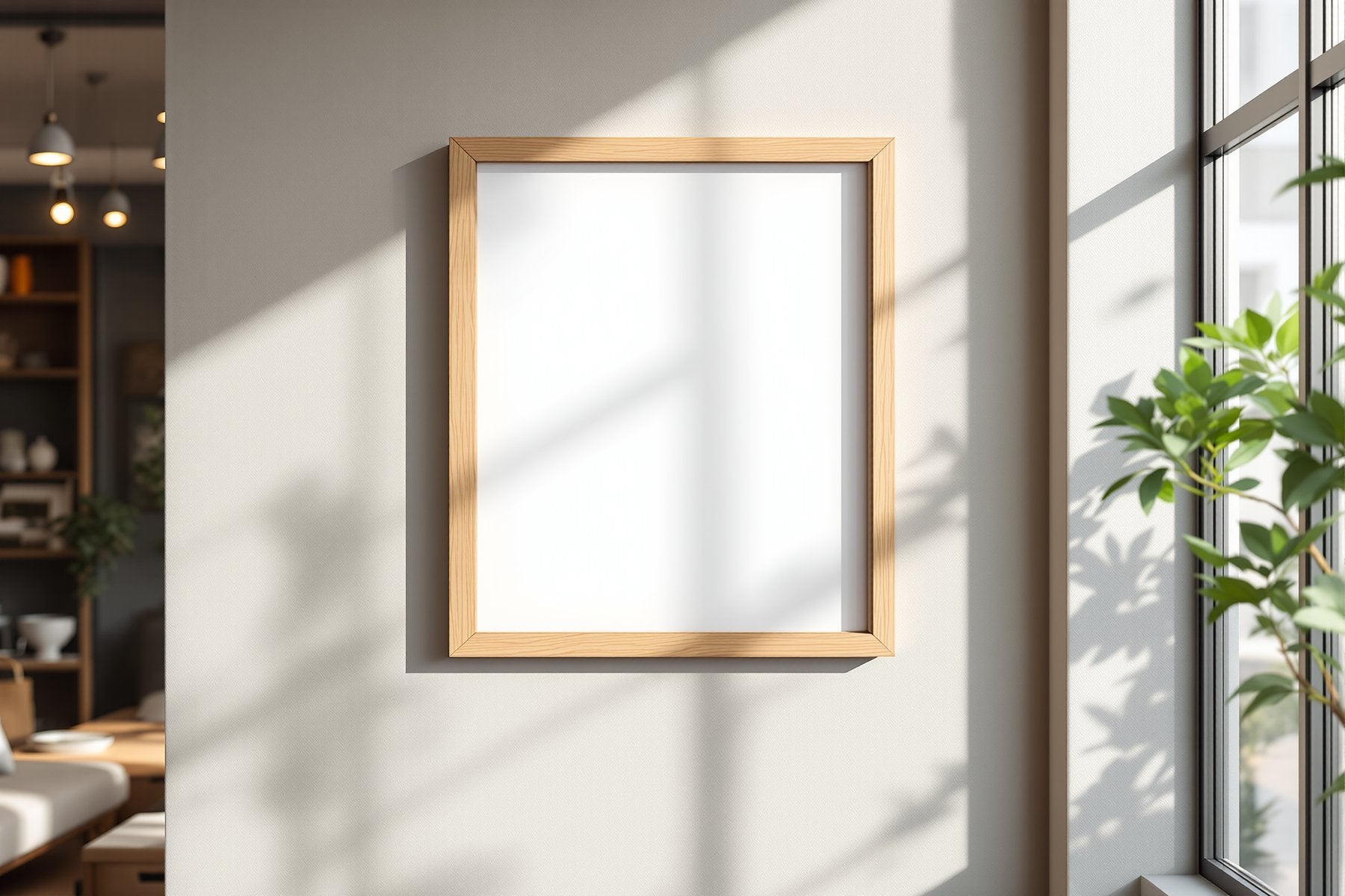 Commercial Frame Mockup | Blank Template #113 | Digital Frame Mockup | bulkmockup JPG Download | For POD Etsy Shopify | MockupBulk