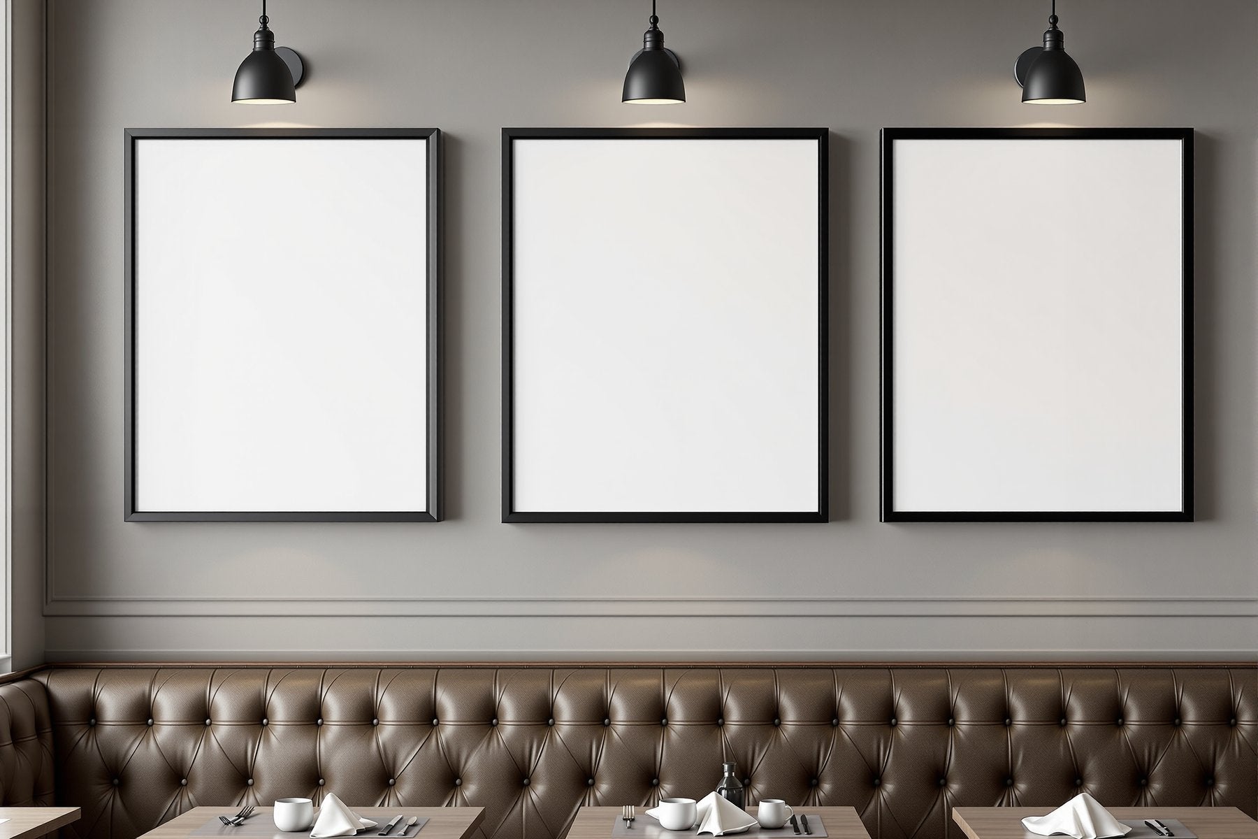 Commercial Frame Mockup, Blank Template #114 | High-Resolution JPG | bulkmockup Template | For Etsy POD Print Sellers | MockupBulk