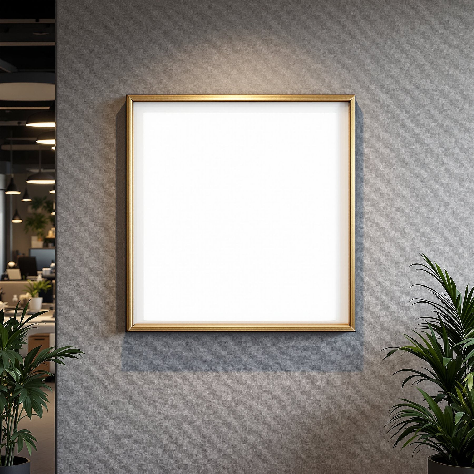 Commercial Frame Mockup — Blank Template #116 — Instant bulkmockup Download | Blank Frame JPG Template | Commercial Use | MockupBulk