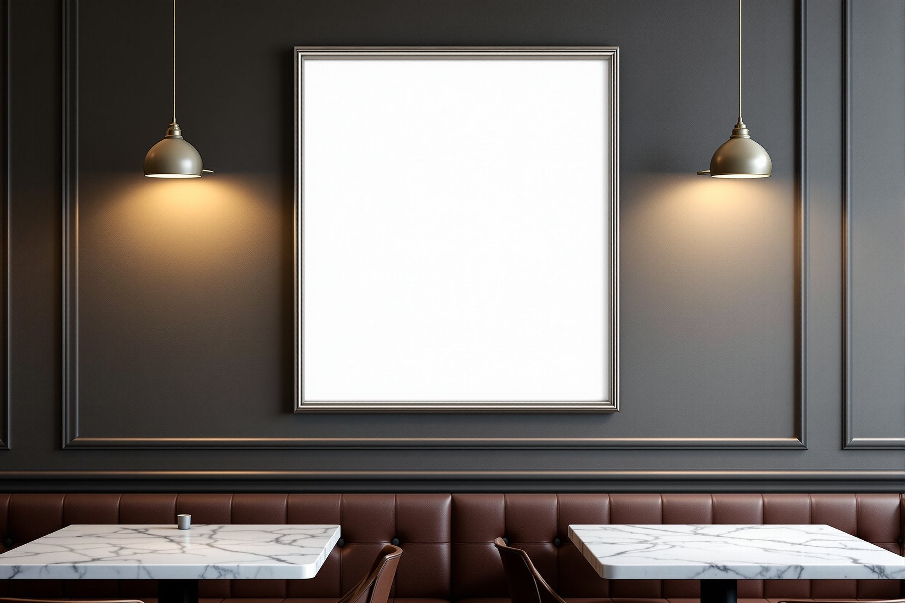 Commercial Frame Mockup — Blank Template #118 — Blank Frame Template | High-Res JPG Instant Download | Commercial Use | bulkmockup | MockupBulk