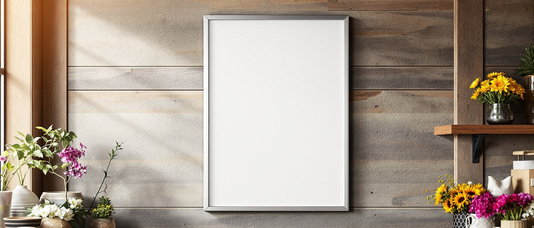 Blank Template #120 Commercial Frame Mockup | bulkmockup Blank Frame Template | High-Res JPG | Commercial Licence | MockupBulk
