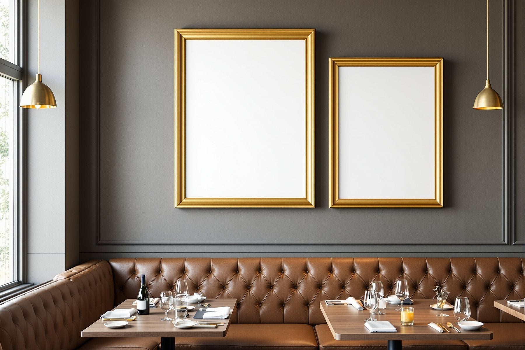 Commercial Frame Mockup | Blank Template #127 | Frame Template JPG | Instant bulkmockup Download | Commercial Use | MockupBulk