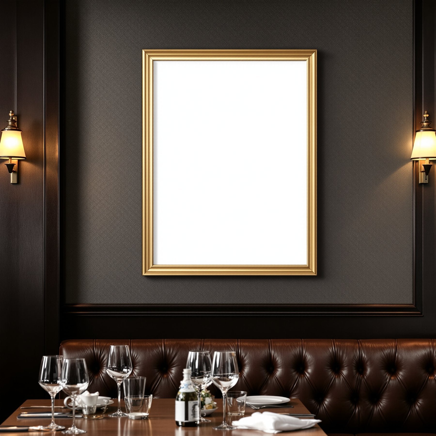 Commercial Frame Mockup | Blank Template #129 — High-Res Frame Template JPG | bulkmockup Mockup Store | Commercial Use | MockupBulk