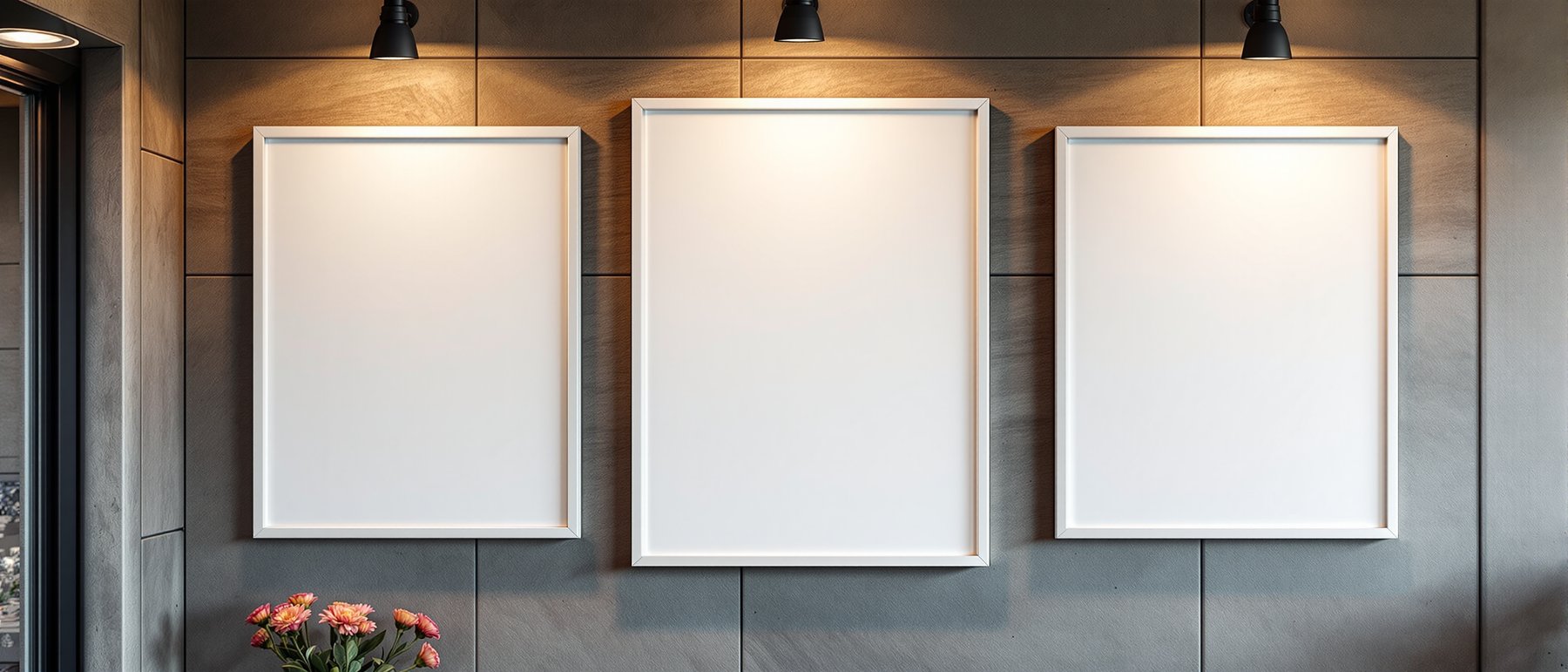 Commercial Frame Mockup — Blank Template #130 — Empty Frame Mockup Template | JPG Digital Download | Commercial Licence | bulkmockup Shop