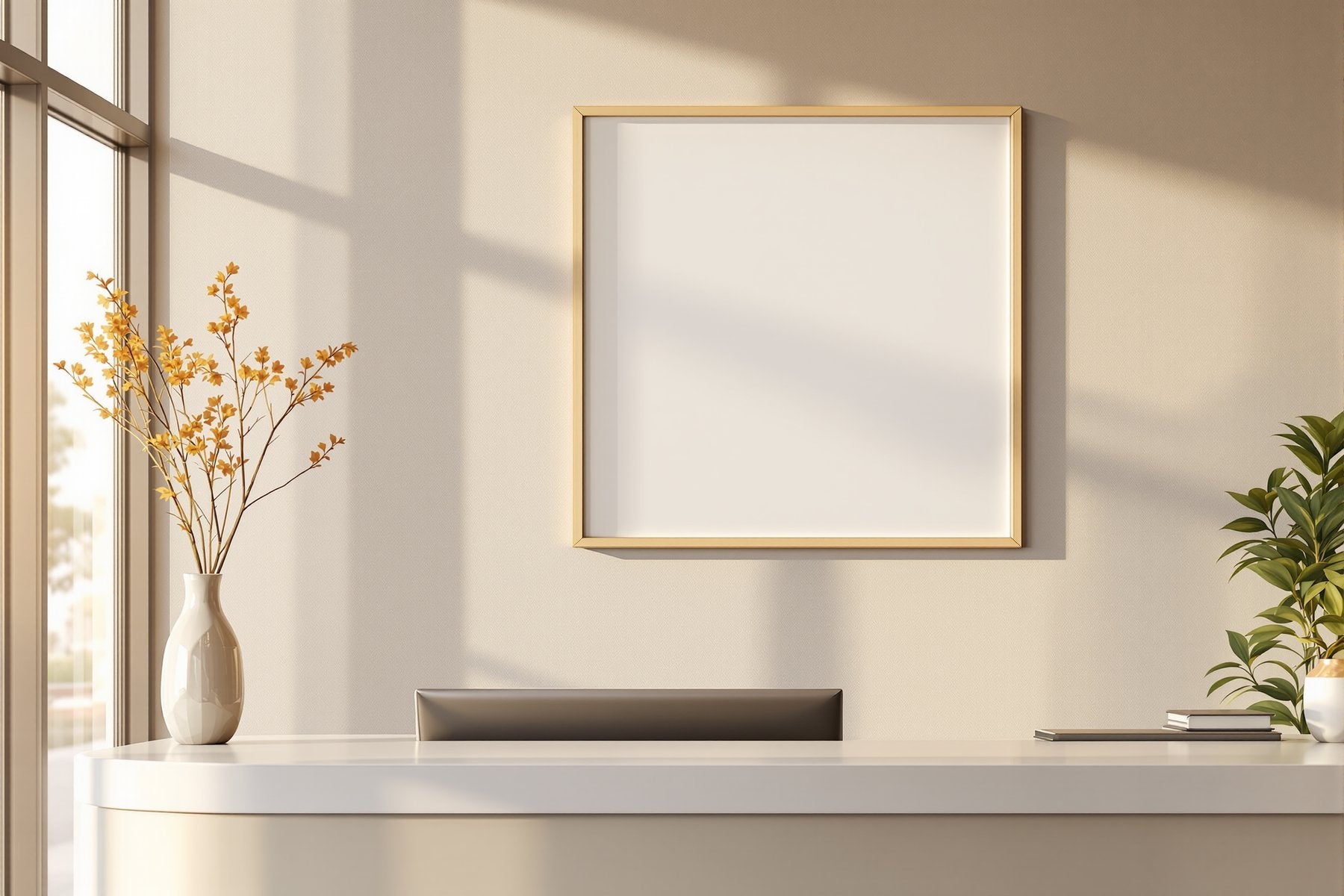 Commercial Frame Mockup, Blank Template #134 | High-Res Frame Template JPG | bulkmockup Mockup Store | Commercial Use | MockupBulk