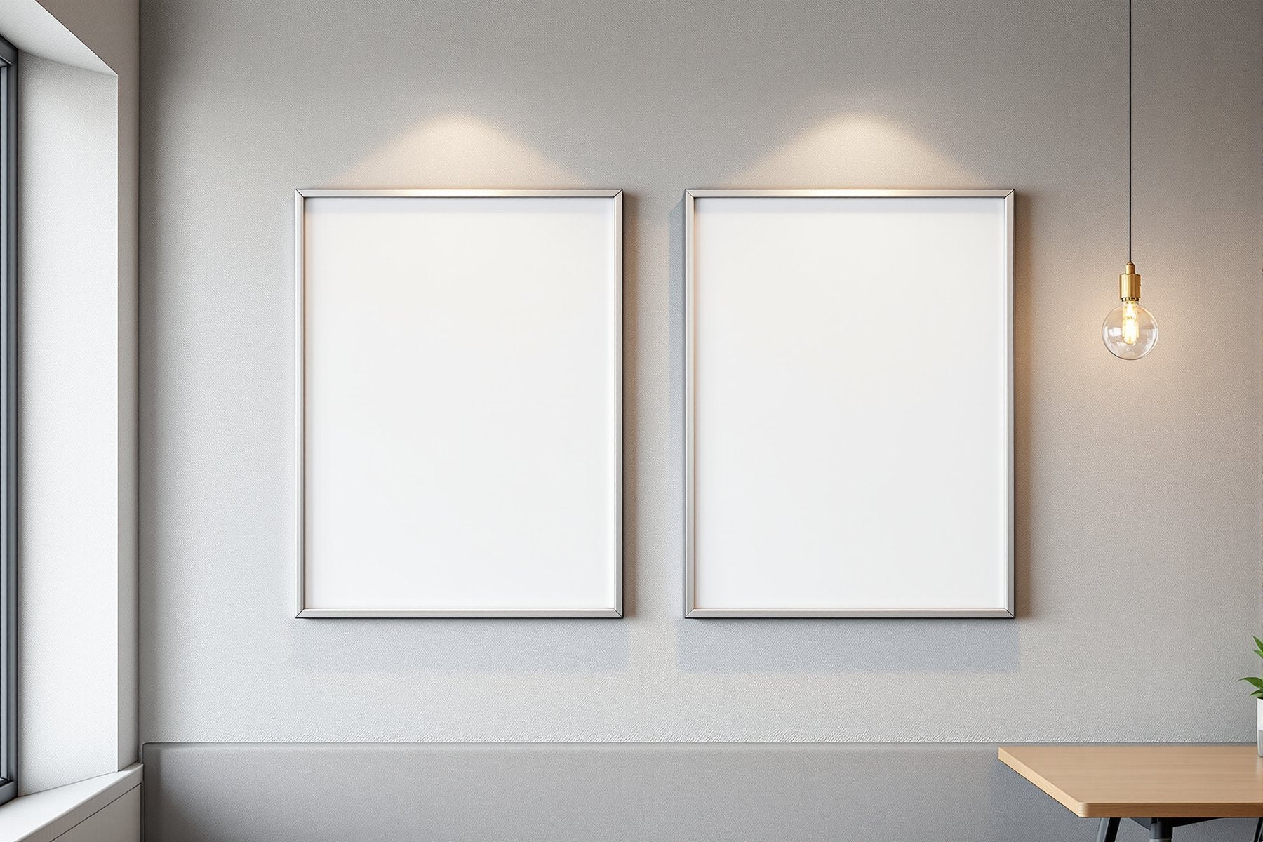 Commercial Frame Mockup, Blank Template #137 | Frame Template JPG | Instant bulkmockup Download | Commercial Use | MockupBulk