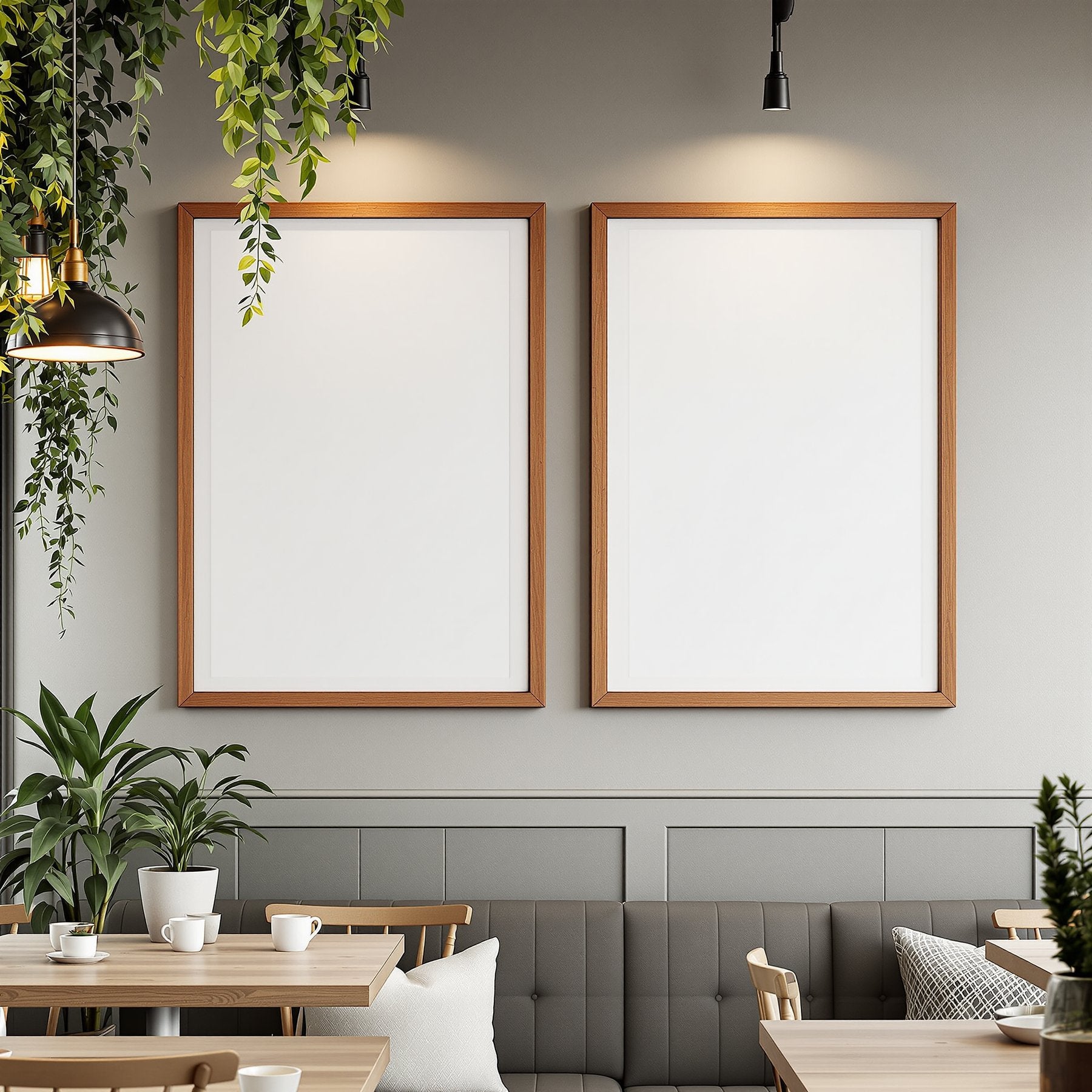 Commercial Frame Mockup | Blank Template #139 — Digital Frame Mockup | bulkmockup JPG Download | For POD Etsy Shopify | MockupBulk