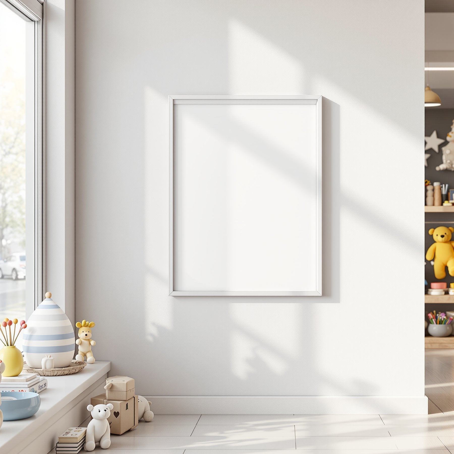 Commercial Frame Mockup, Blank Template #150 | bulkmockup Blank Frame Template | High-Res JPG | Commercial Licence | MockupBulk