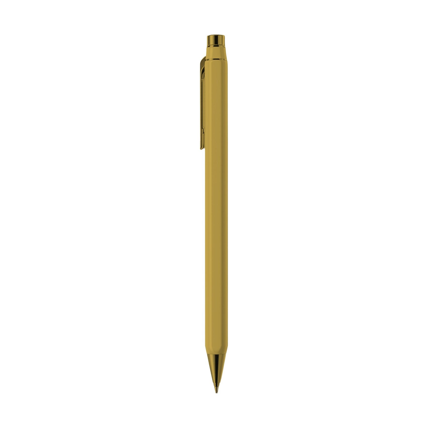 Antique Gold Angle45 View Pencil Mockup | JPG Mockup Download | For POD Sellers Designers Etsy Shops | Commercial Use | MockupBulk