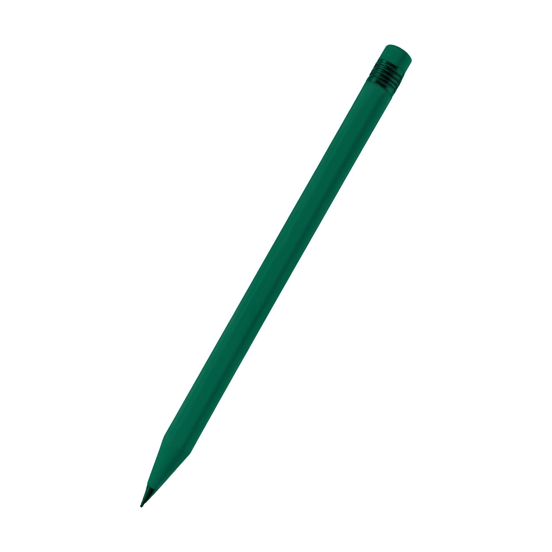Pencil Mockup | Bottle Green Angle45 View — JPG Mockup Download | For POD Sellers Designers Etsy Shops | Commercial Use | MockupBulk