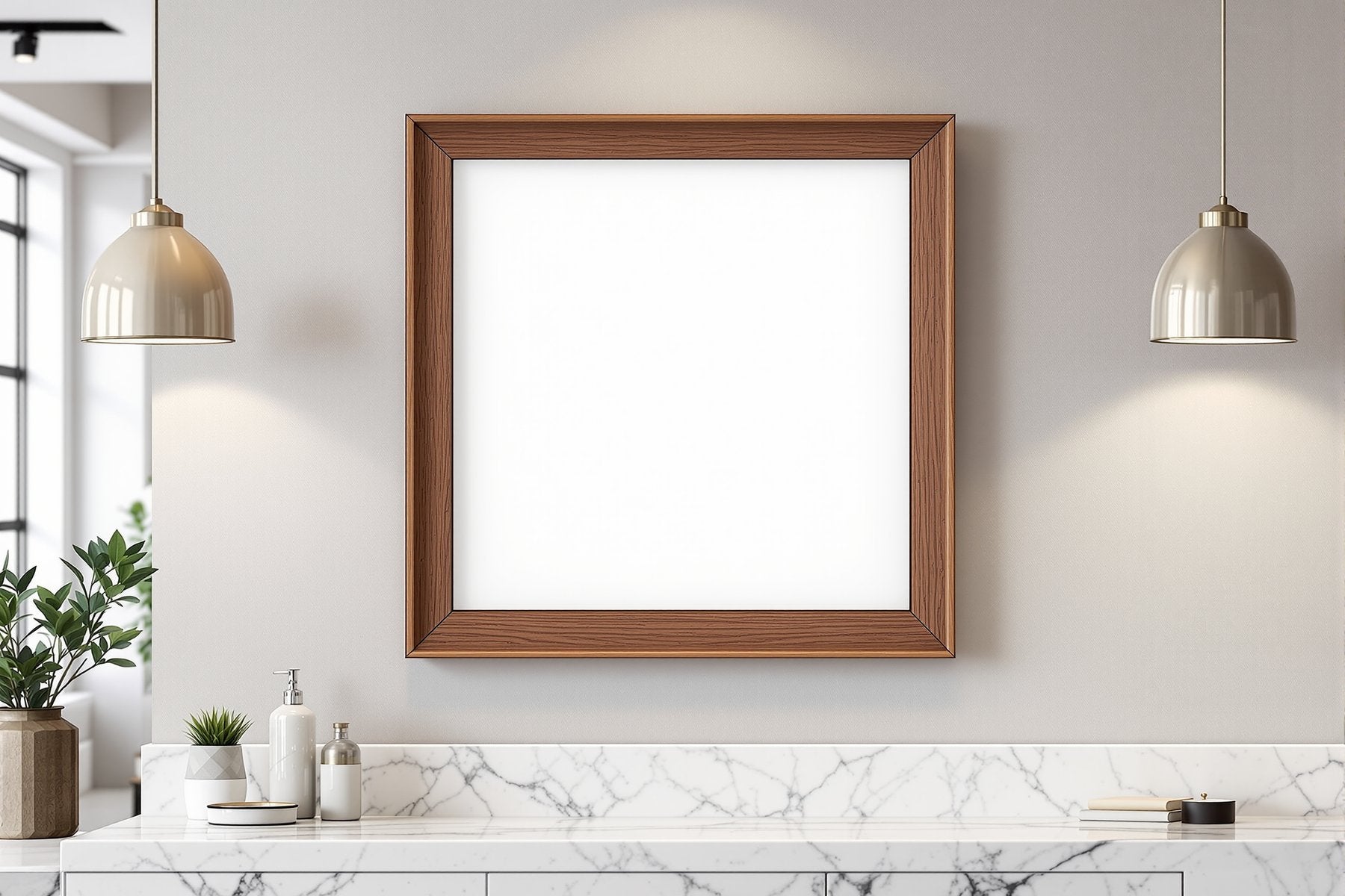Blank Template #161 Commercial Frame Mockup | bulkmockup Digital Download | Blank Frame JPG | Commercial Licence Included | MockupBulk