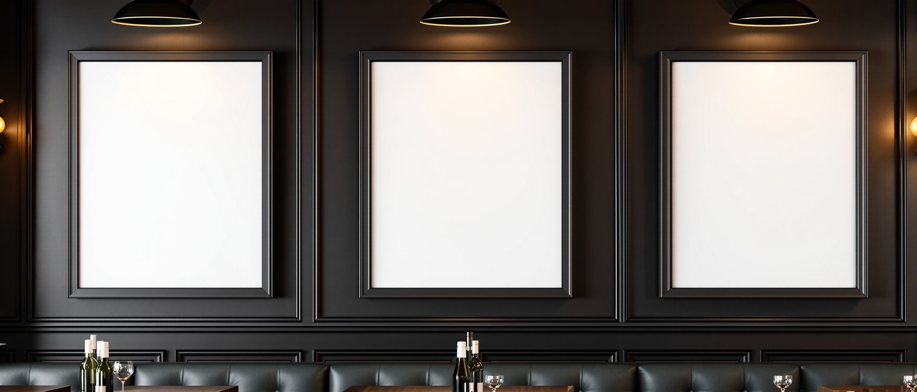 Commercial Frame Mockup | Blank Template #165 | bulkmockup Digital Download | Blank Frame JPG | Commercial Licence Included | MockupBulk