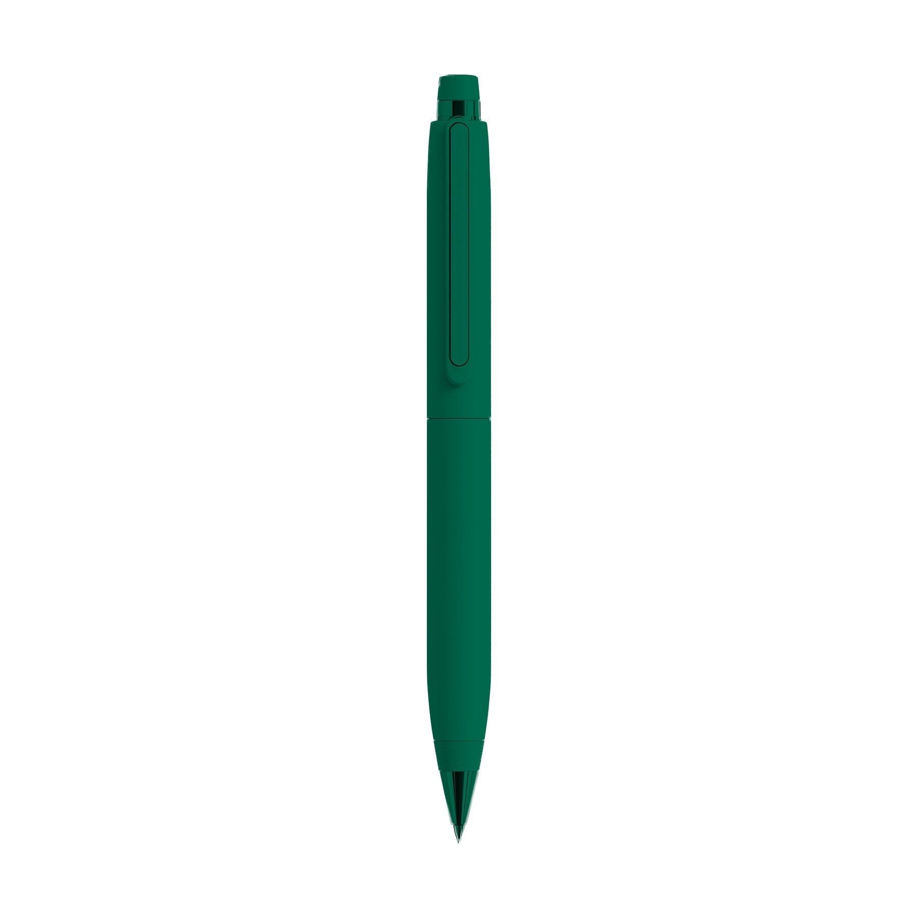 Pen Mockup | Bottle Green Angle45 View | JPG Mockup Download | For POD Sellers Designers Etsy Shops | Commercial Use | MockupBulk
