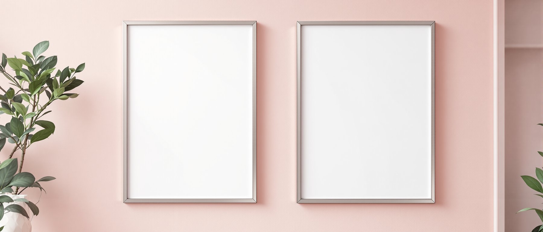 Commercial Frame Mockup — Blank Template #172 — bulkmockup Frame Template | Instant Download JPG | Commercial Use | MockupBulk