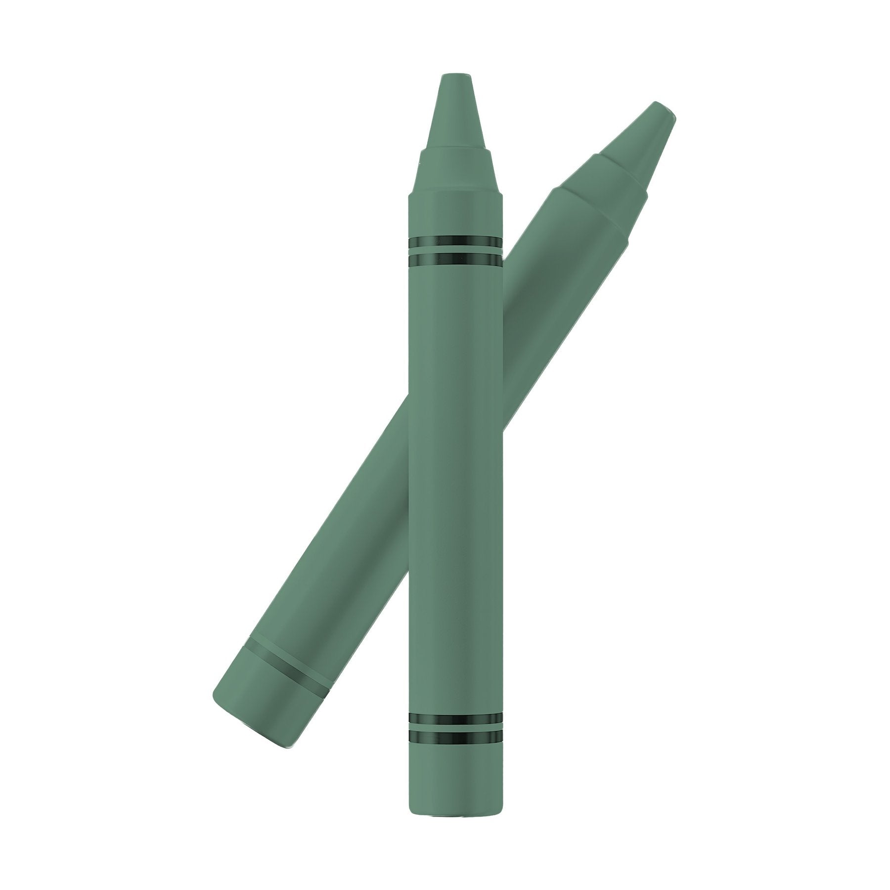 Antique Jade Dome Angle45 View Crayon Mockup | Digital Download Mockup | High-Resolution JPG | Commercial Use Included | MockupBulk