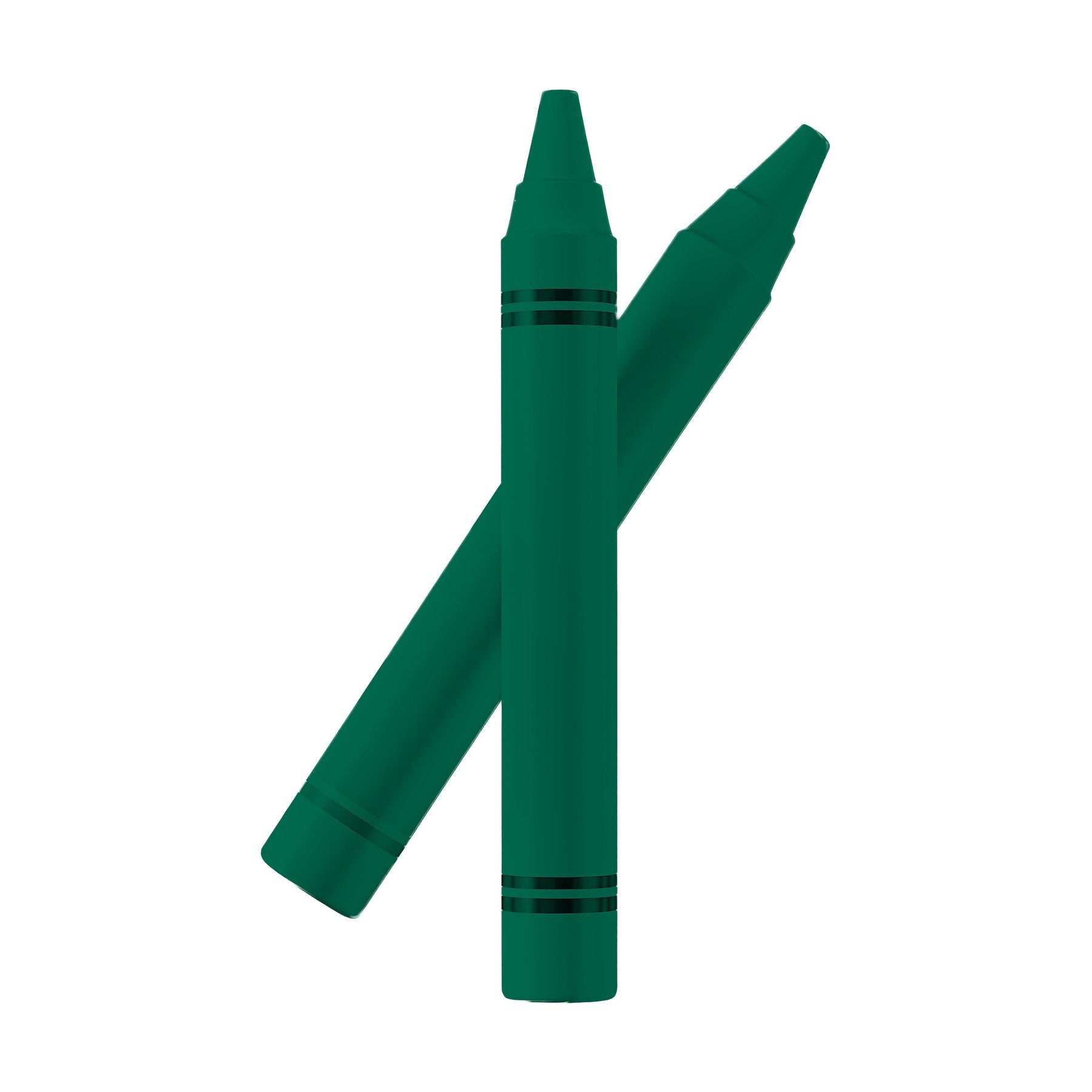 Bottle Green Angle45 View Crayon Mockup | High-Res JPG Instant Download | Commercial Use | Etsy POD Shopify Template | MockupBulk