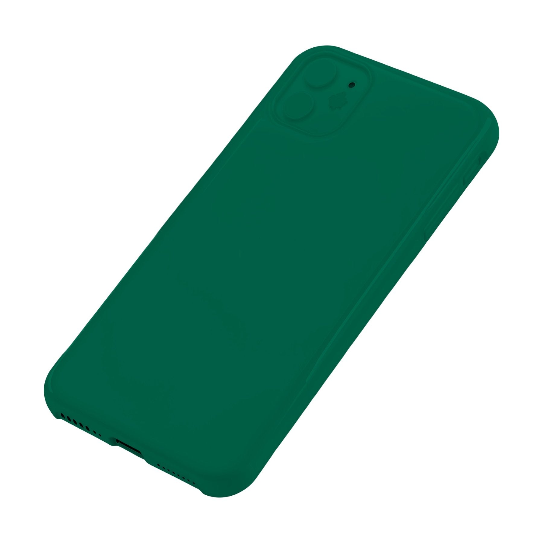 Bottle Green Slim Fit Angle45 View iPhone Mockup | Digital Download Mockup | High-Resolution JPG | Commercial Use Included | MockupBulk