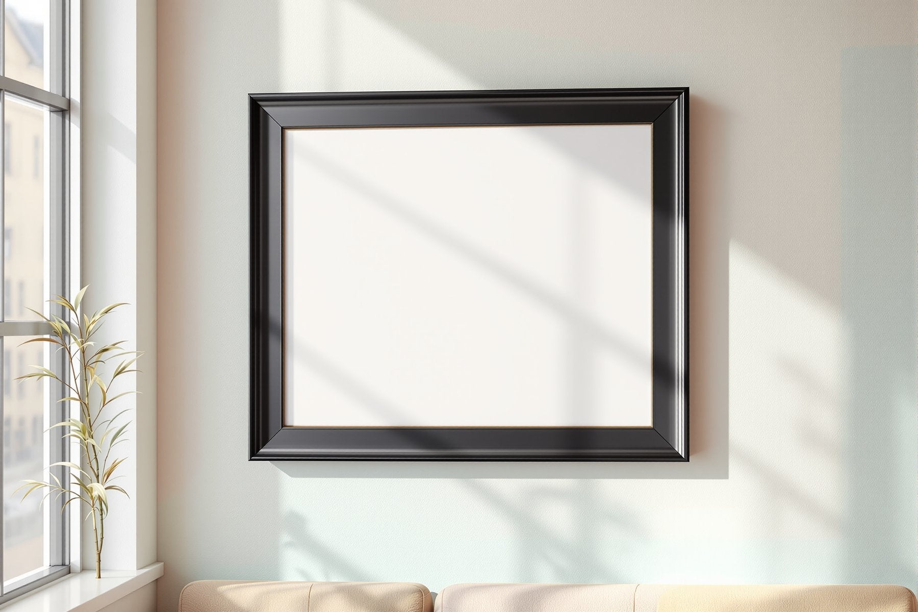 Commercial Frame Mockup — Blank Template #180 — Frame Template JPG | Instant bulkmockup Download | Commercial Use | MockupBulk