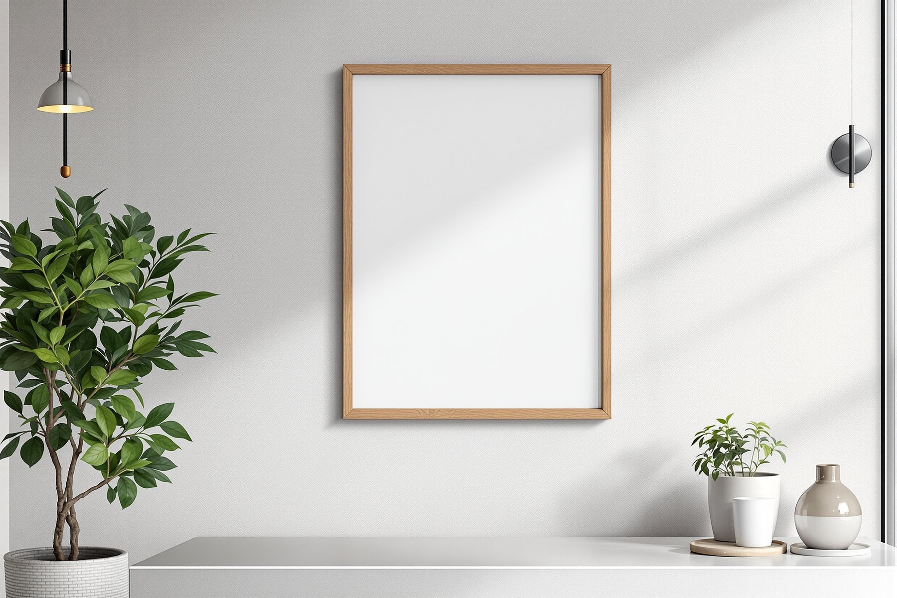 Commercial Frame Mockup | Blank Template #181 | Frame Template JPG | Instant bulkmockup Download | Commercial Use | MockupBulk