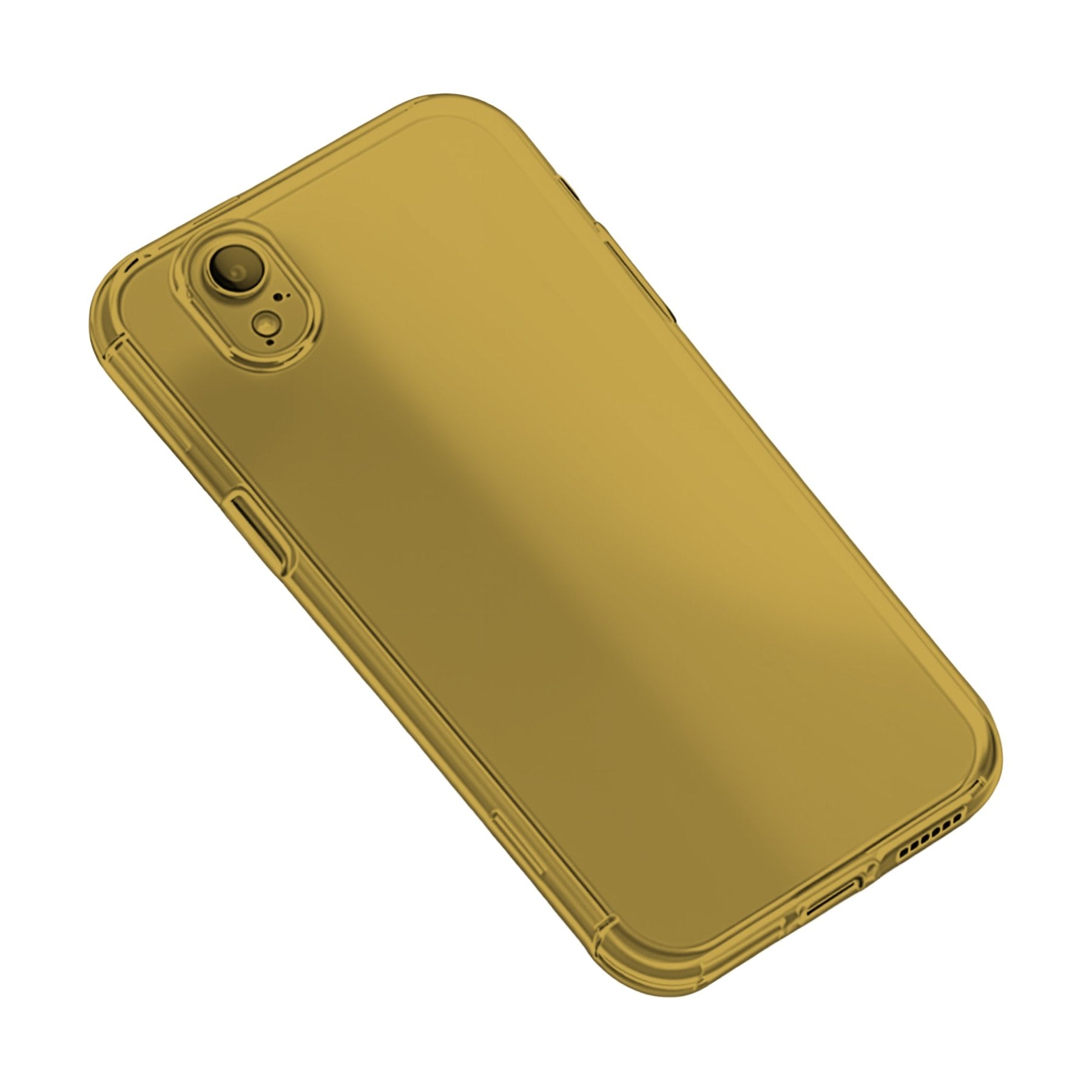 Antique Gold Angle45 View iPhone Mockup | High-Res Mockup Template | JPG Digital Download | Commercial Licence | MockupBulk