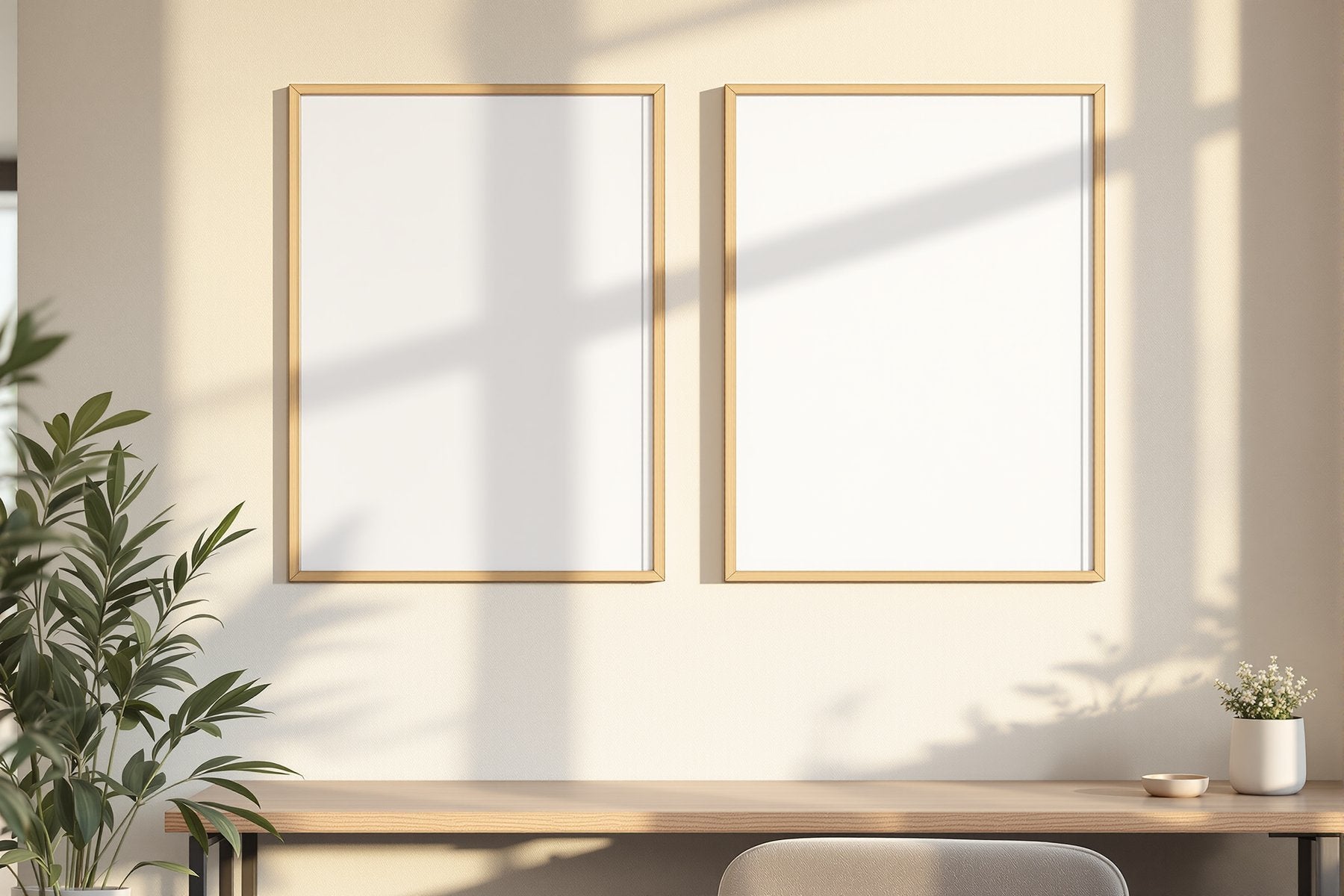 Commercial Frame Mockup — Blank Template #185 — Empty Frame Mockup Template | JPG Digital Download | Commercial Licence | bulkmockup Shop