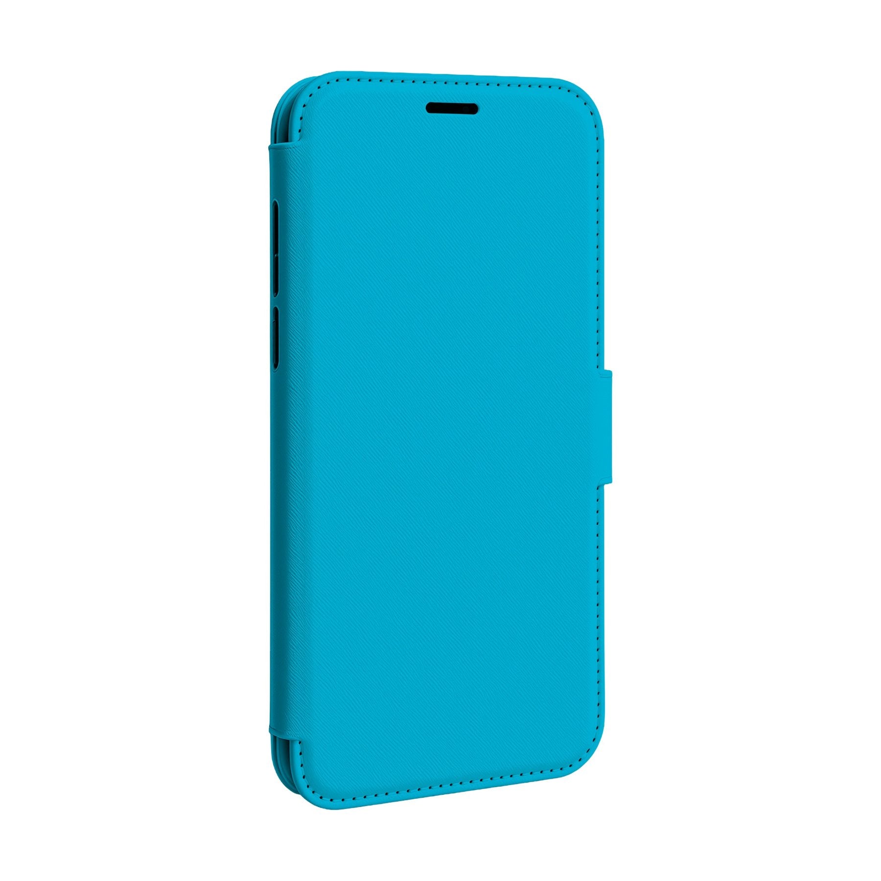 Aqua Back View iPhone Mockup | Digital Download Mockup | High-Resolution JPG | Commercial Use Included | MockupBulk