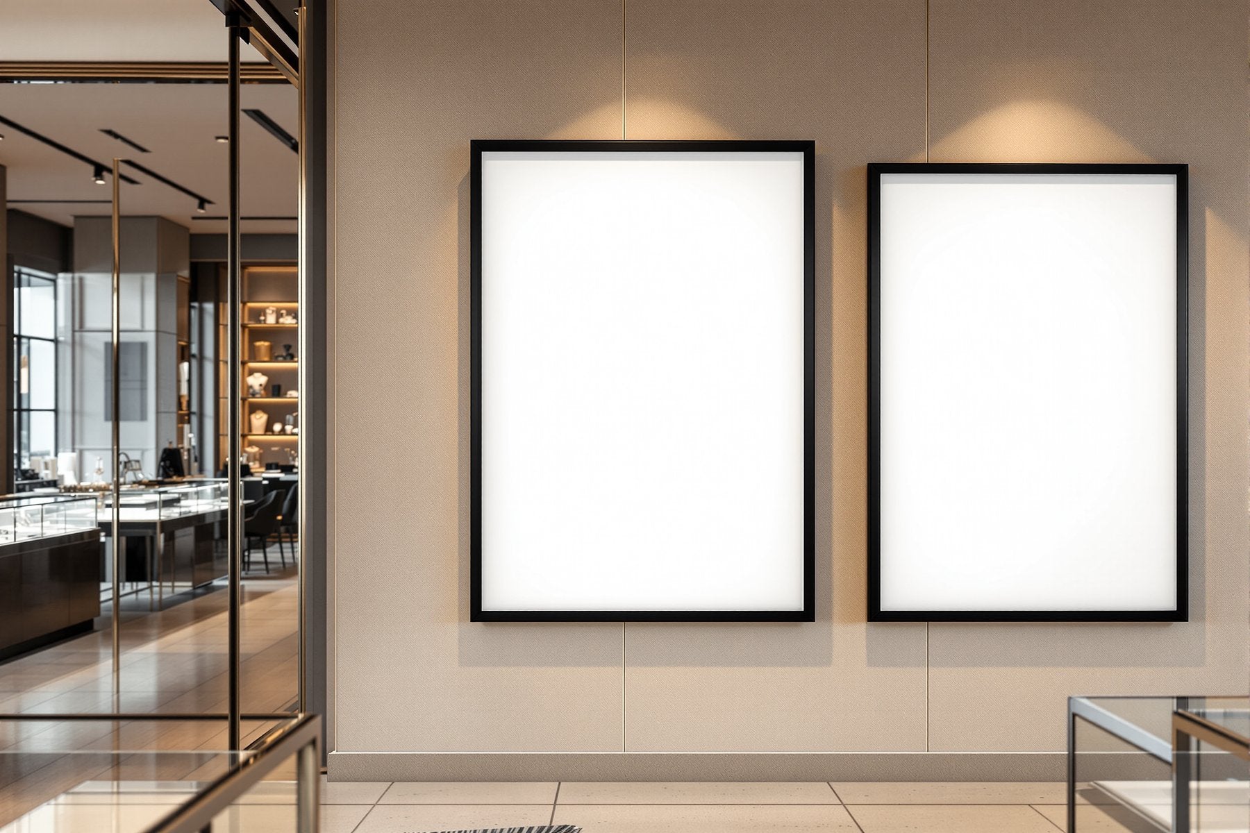 Commercial Frame Mockup | Blank Template #196 — Empty Frame Mockup Template | JPG Digital Download | Commercial Licence | bulkmockup Shop