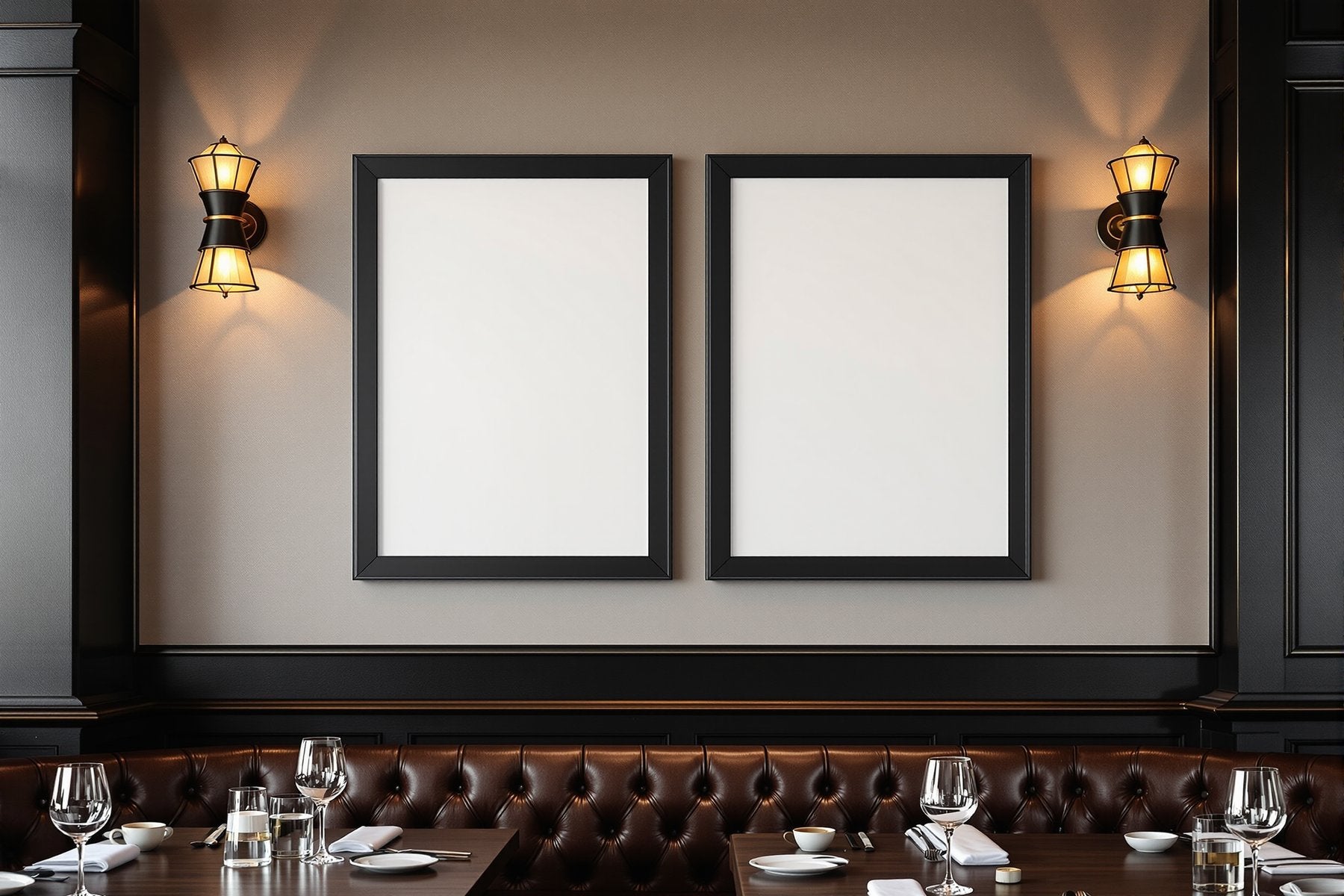 Blank Template #199 Commercial Frame Mockup | bulkmockup Frame Template | Instant Download JPG | Commercial Use | MockupBulk