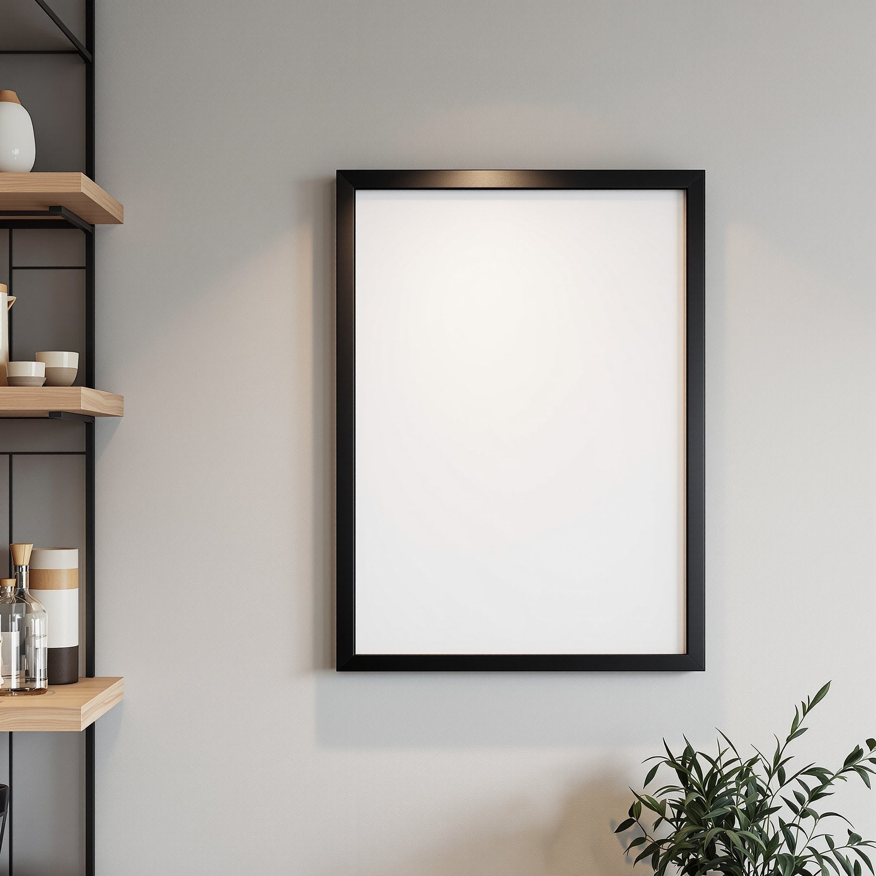 Commercial Frame Mockup, Blank Template #200 | Empty Frame Template | bulkmockup High-Res JPG | Commercial Use Included | MockupBulk