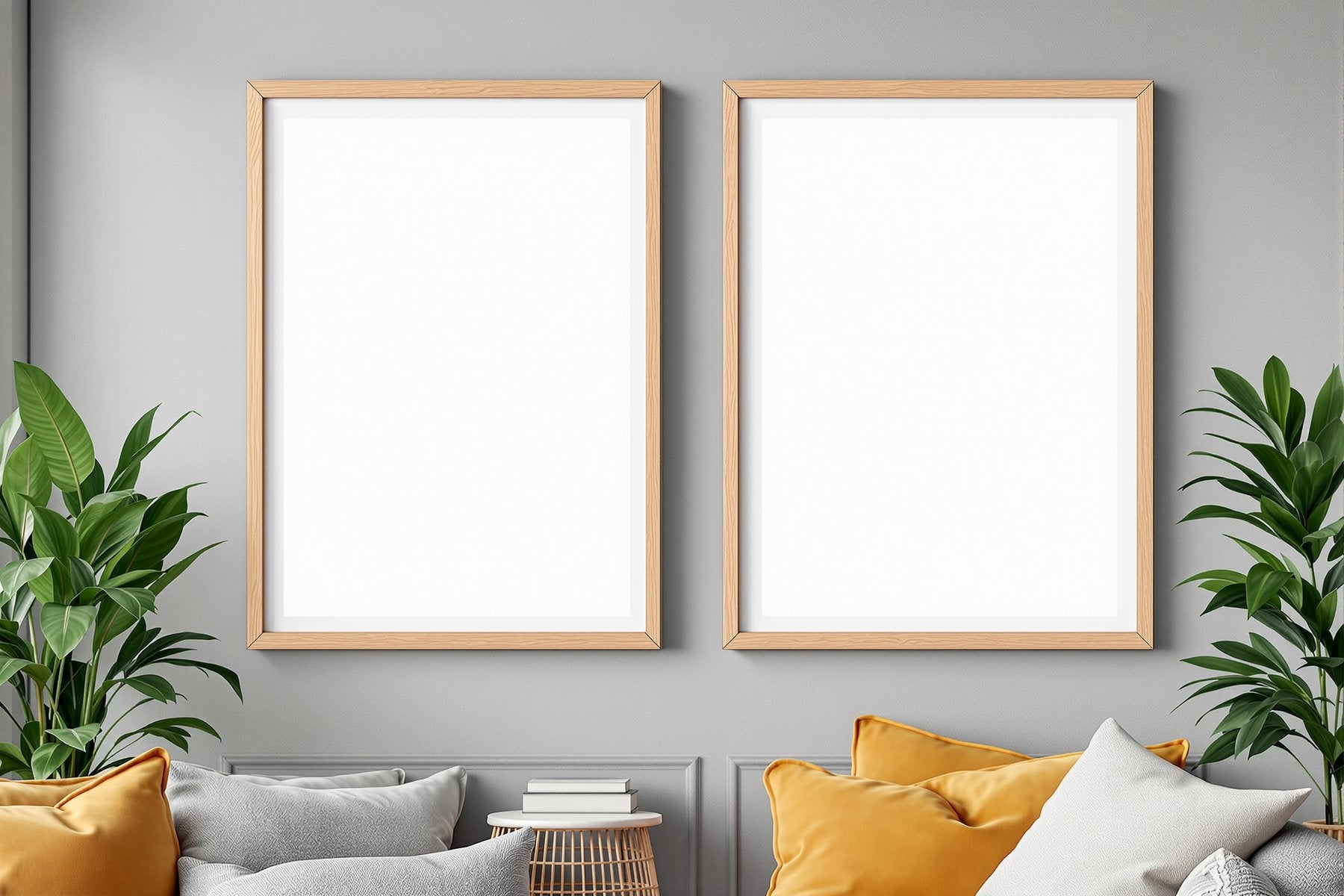 Commercial Frame Mockup | Blank Template #210 | Frame Template JPG | Instant bulkmockup Download | Commercial Use | MockupBulk