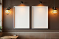Commercial Frame Mockup — Blank Template #211 — Frame Template JPG | Instant bulkmockup Download | Commercial Use | MockupBulk